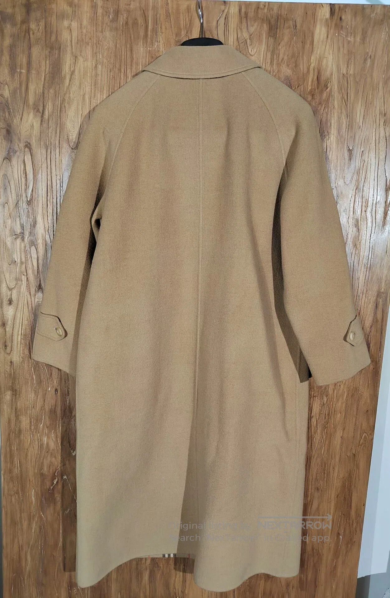 Burberry Burberry Wool Cashmere Coat with Horn Buttons. Size XL / US 12-14 / IT 48-50 - 4 Thumbnail