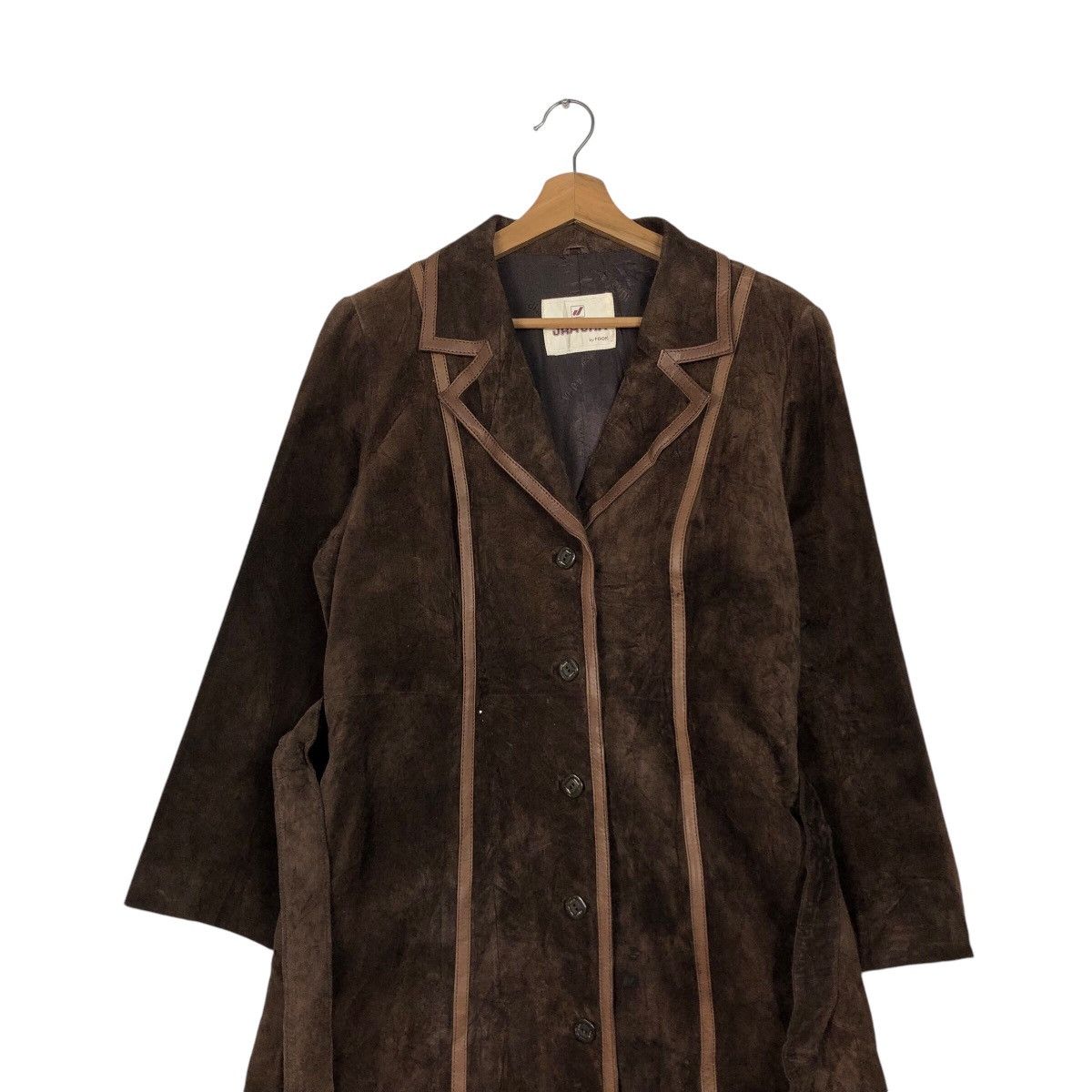 Japanese Brand 📌Vintage Long Biker Leather Jacket Jha-Jha Japan Size US M / EU 48-50 / 2 - 5 Thumbnail