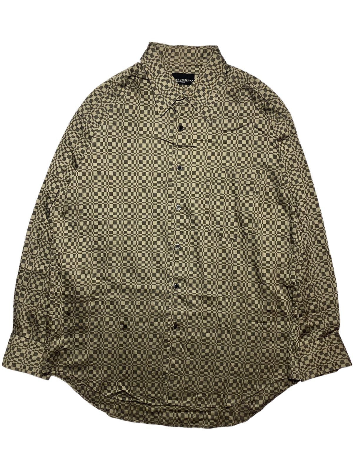 Mr. Junko 1980s Mr. Junko - Illusion Optic Button Shirt Size US L / EU 52-54 / 3 - 1 Thumbnail