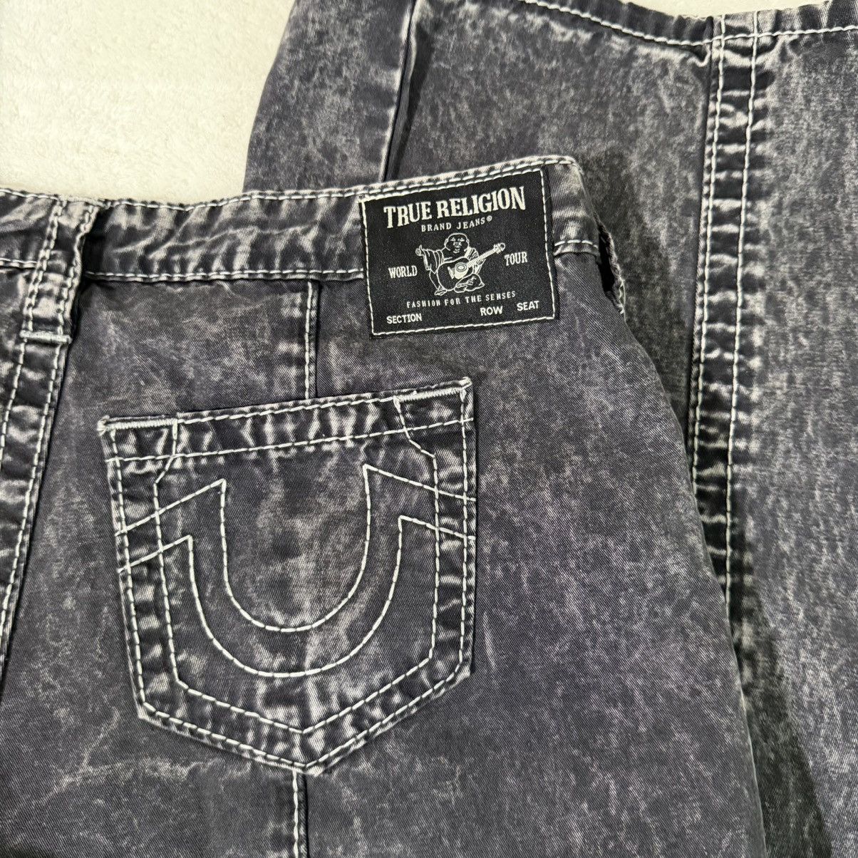 True Religion True Religion Bobbi Low Rise Baggy Cargo Jeans Size 27" / US 4 / IT 40 - 5 Thumbnail
