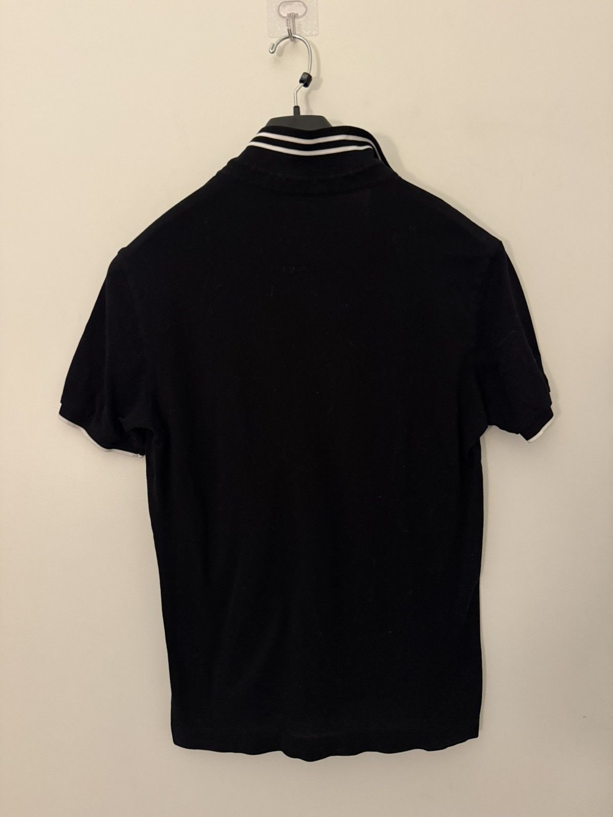 Dolce & Gabbana Dolce & Gabbana Black Logo Patch Polo Shirt Size US M / EU 48-50 / 2 - 2 Thumbnail