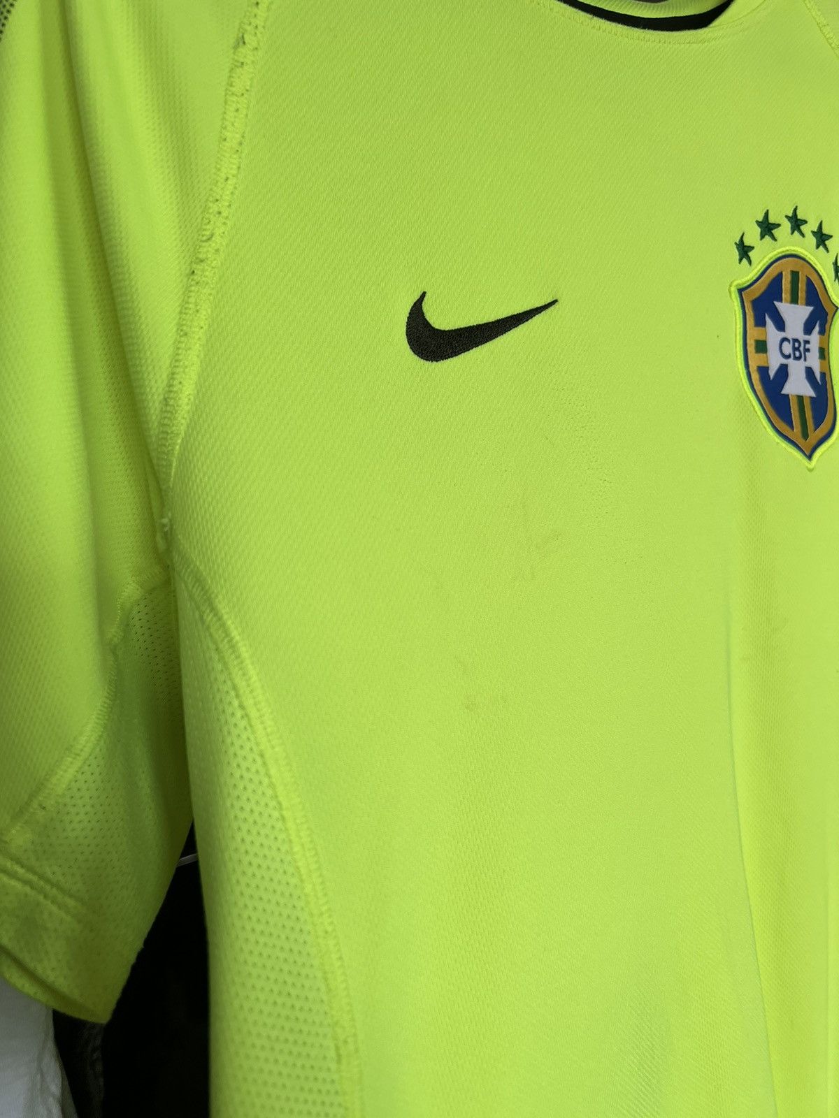 Nike Nike Brazil 2014 / 2015 Soccer Jersey Size US S / EU 44-46 / 1 - 7 Thumbnail