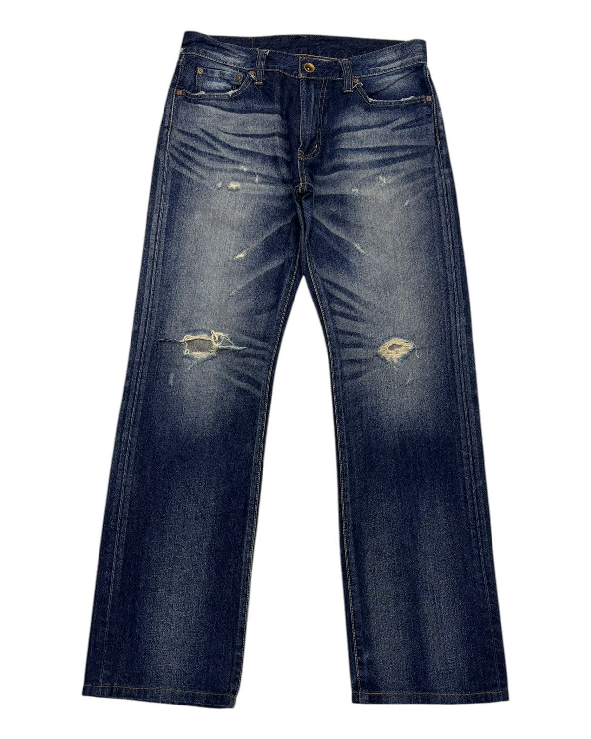 Jean × Undercover × Uniqlo 🔥VINTAGE S002 CLAWMARK BAGGY UNIQLO UNDERCOVER STYLE DESIGN Size US 32 / EU 48 - 1 Thumbnail