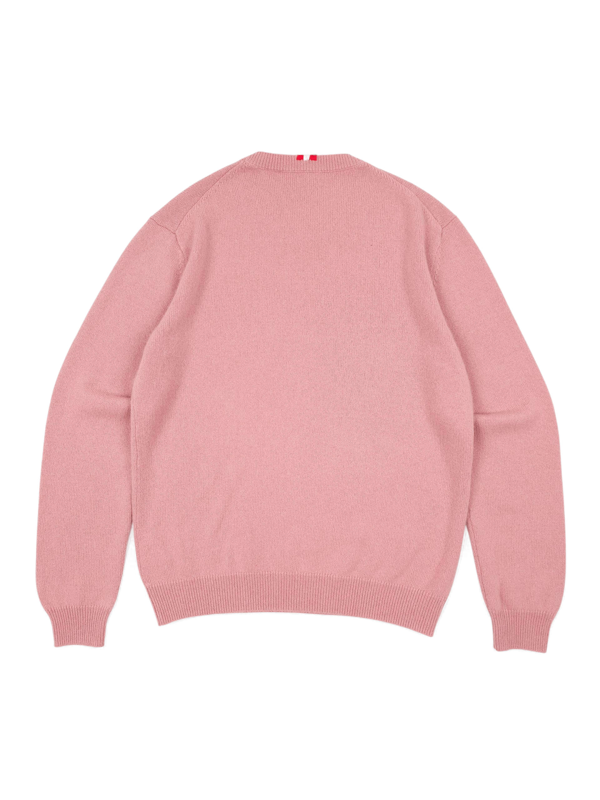 Dsquared2 💎 Dsquared 2 Basic Casual Pink Wool Relaxed Sweater XL Size US XL / EU 56 / 4 - 2 Thumbnail