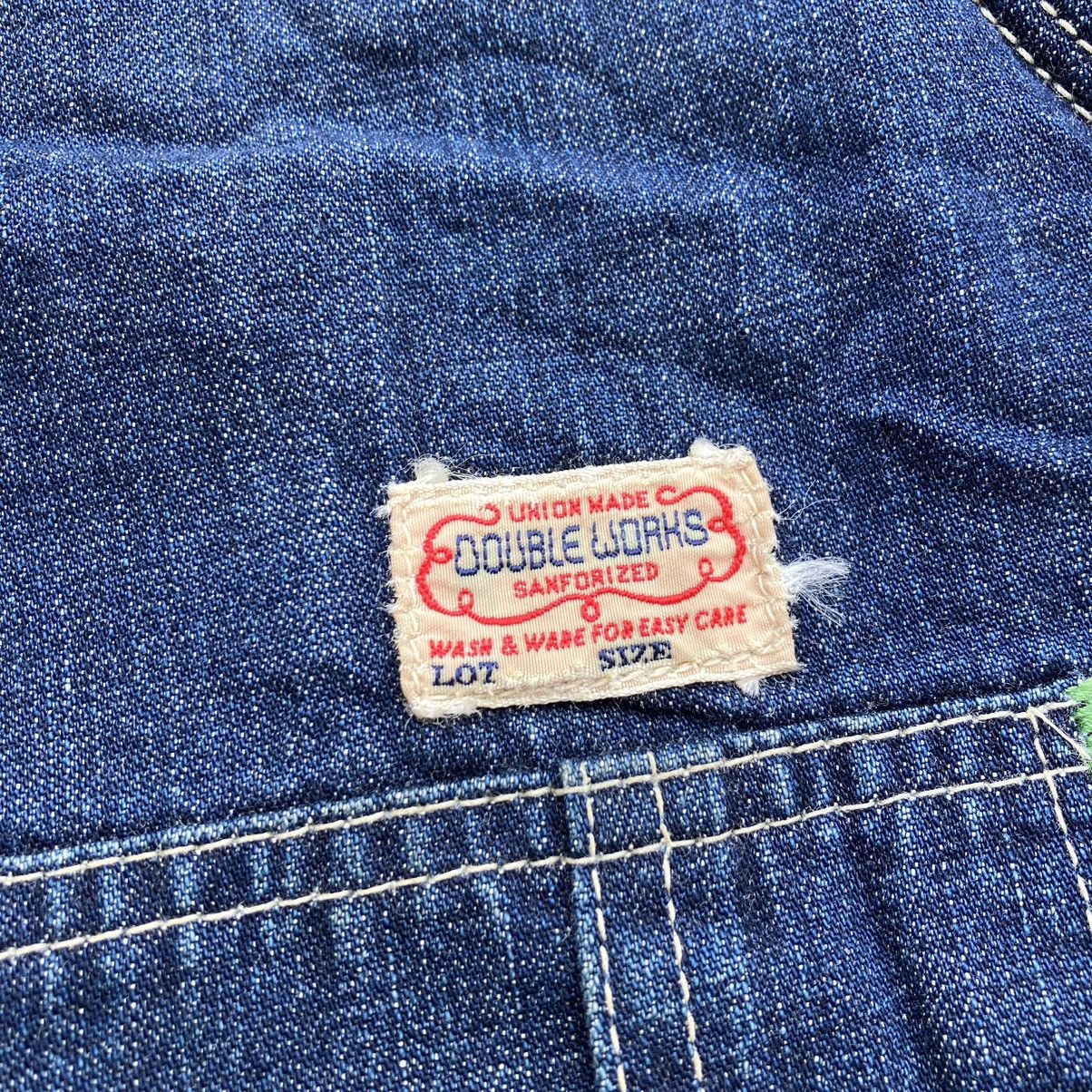 Vintage UNION MADE DOUBLE WORK CHORE DENIM JACKET Size US M / EU 48-50 / 2 - 3 Thumbnail