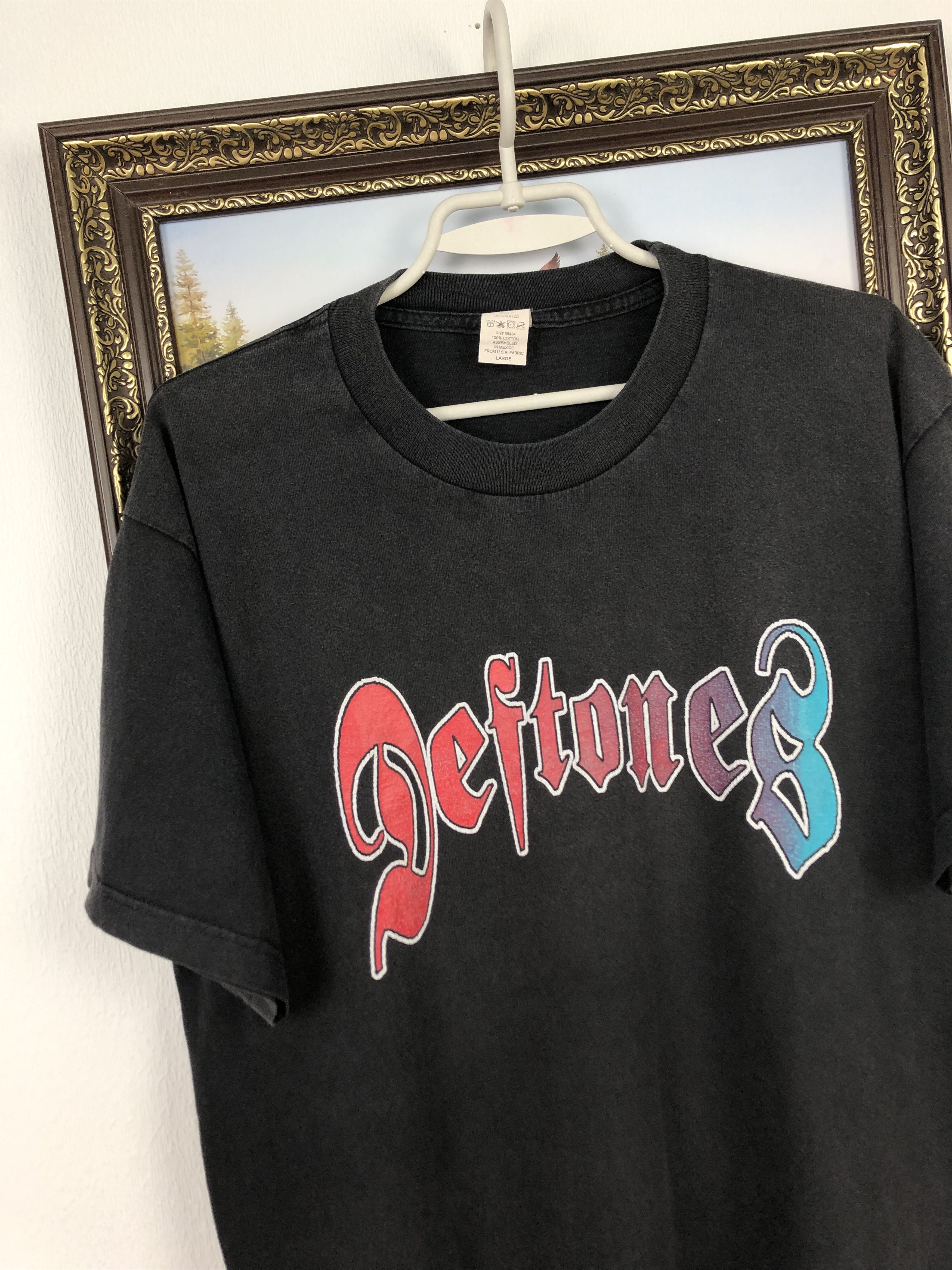 Band Tees Vintage 90's Deftones Around the Fur Lucky 13 Band Shirt Tee Size US L / EU 52-54 / 3 - 3 Thumbnail