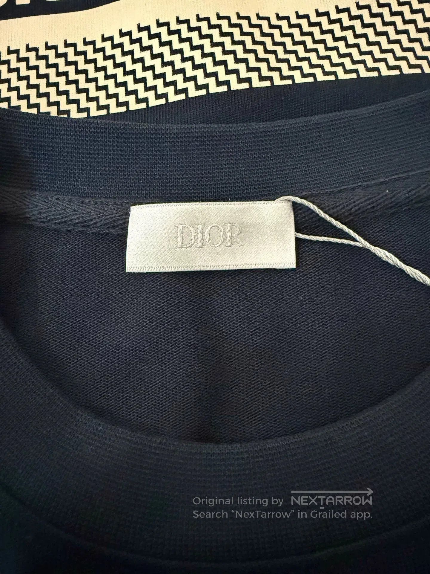 Dior Dior Navy Short-Sleeve T-Shirt. Size US M / EU 48-50 / 2 - 6 Thumbnail