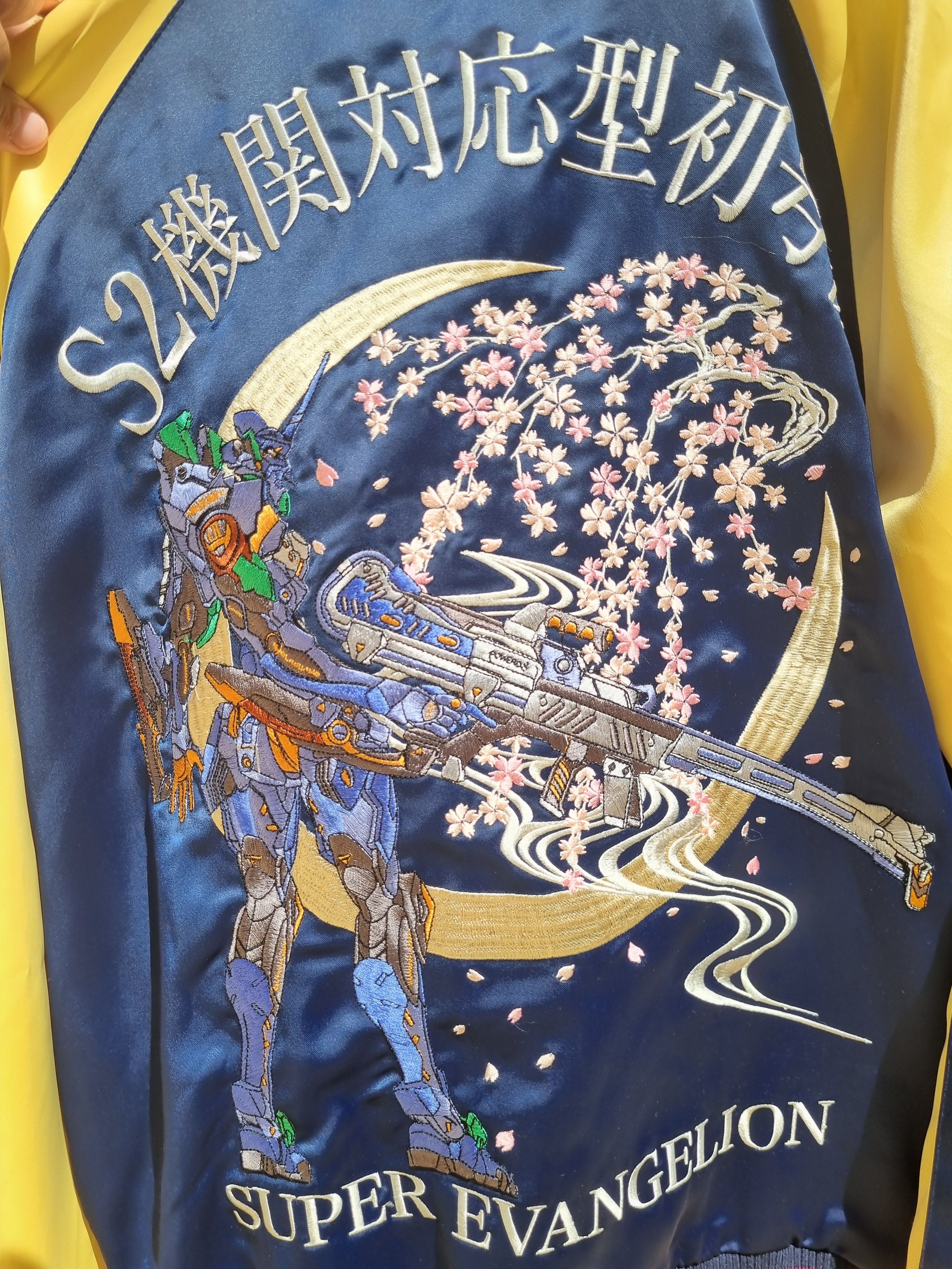 Japanese Brand Evangelion Sukajan Size US M / EU 48-50 / 2 - 5 Thumbnail