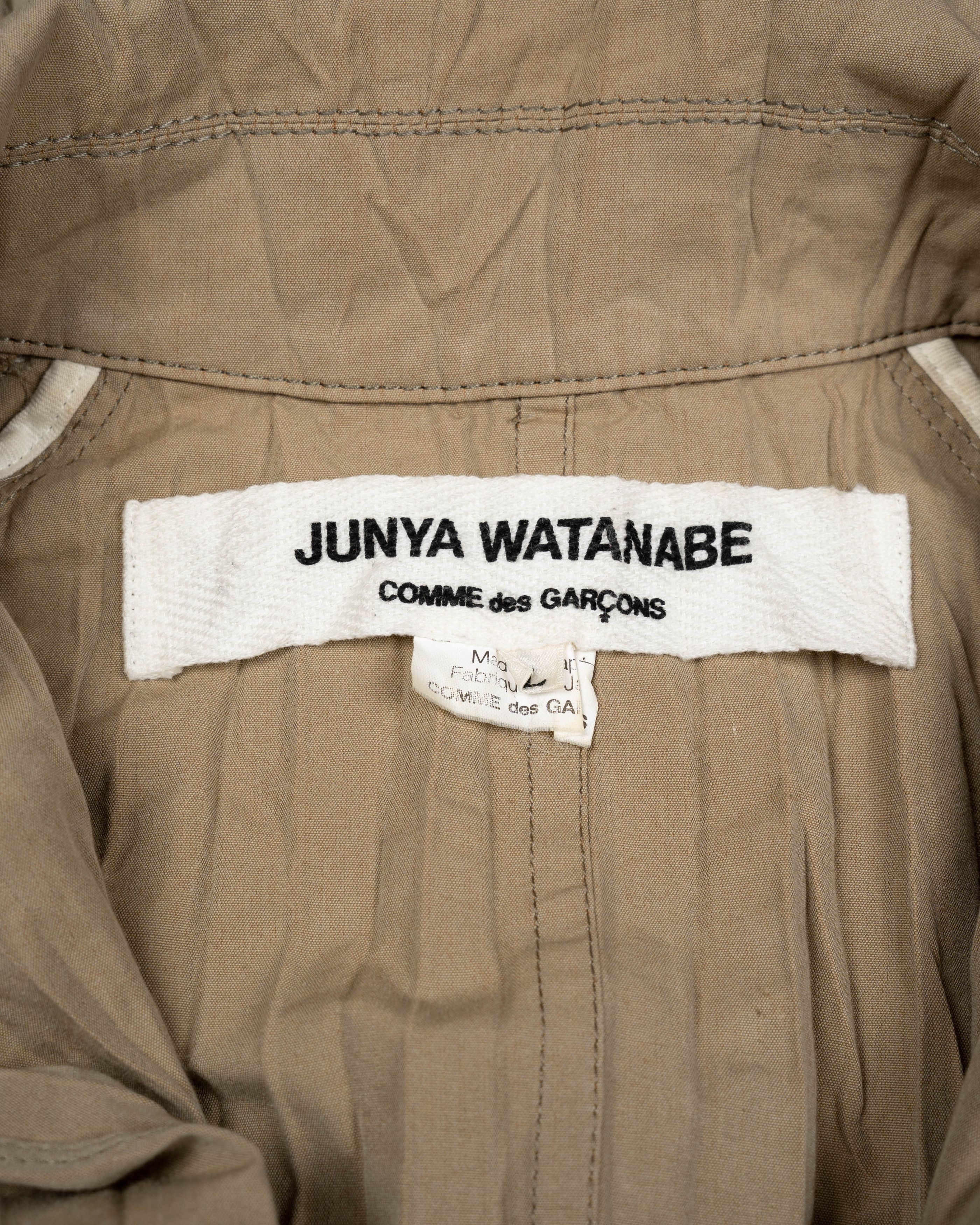 Comme des Garcons Junya Watanabe Pleated Double Breasted Trench Coat Size L / US 10 / IT 46 - 6 Thumbnail