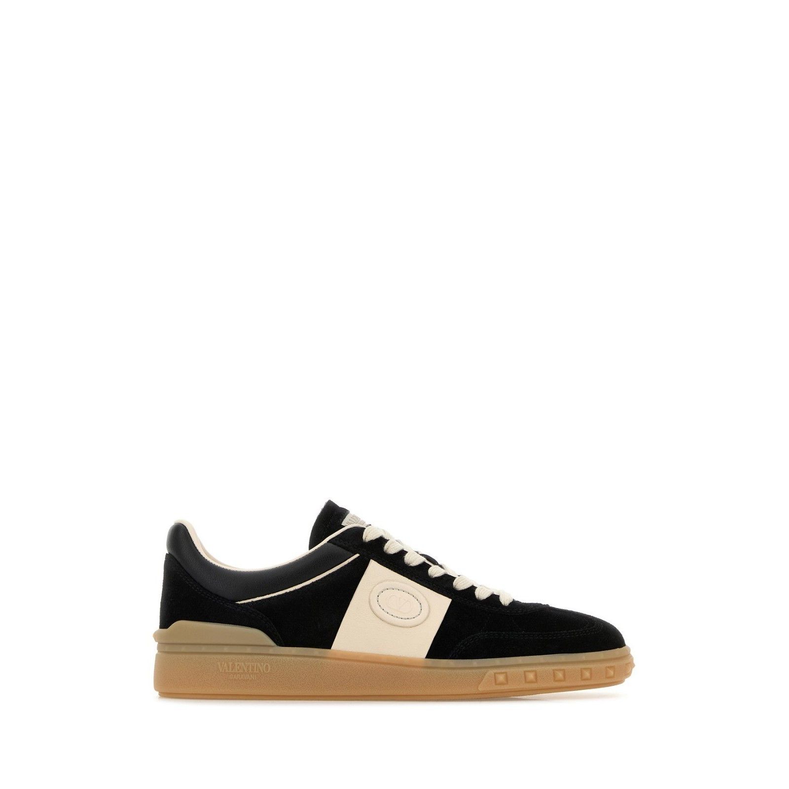 VALENTINO GARAVANI Upvillage Black Suede Sneakers New & Auth