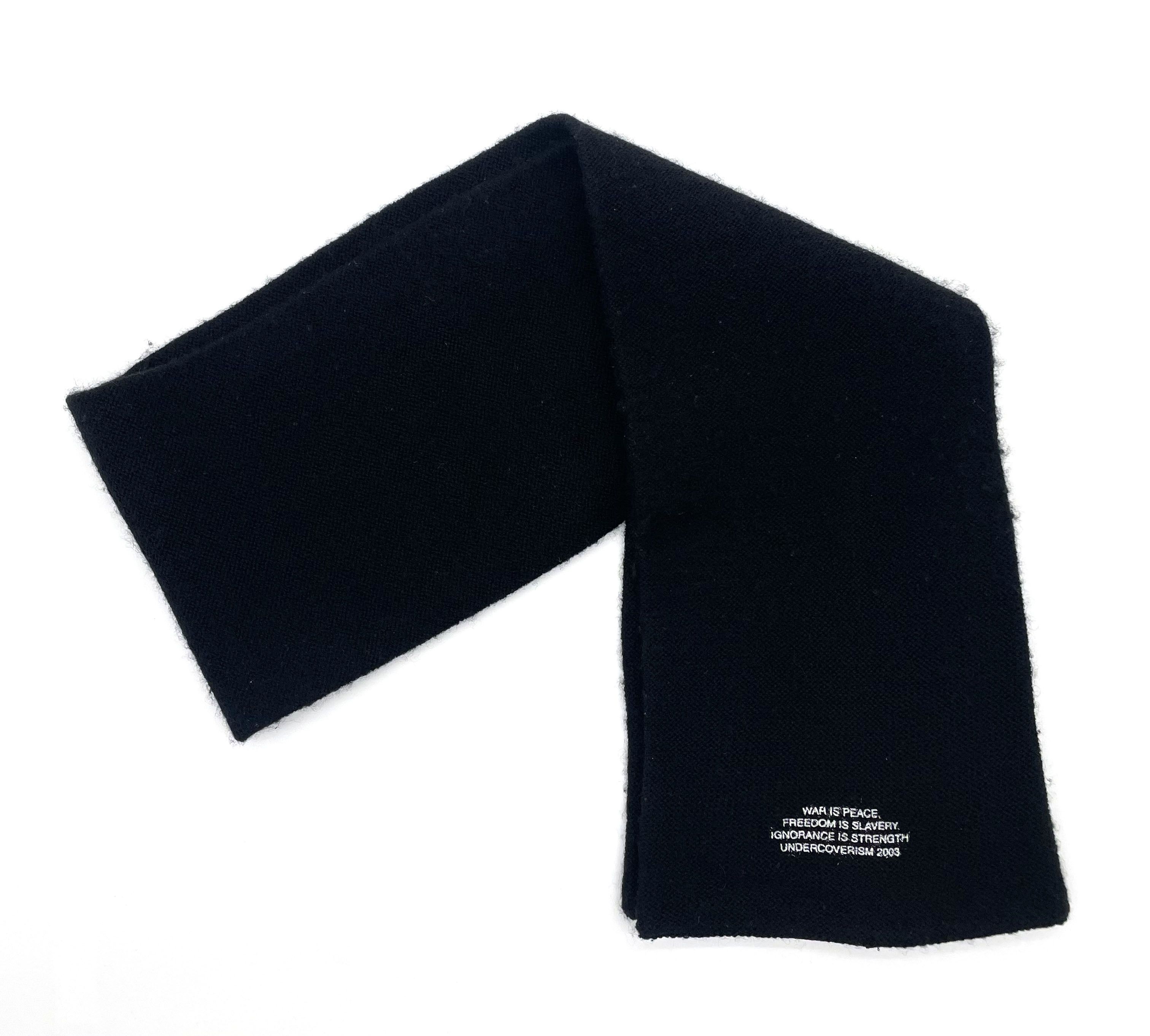 Undercover AW03 Paper Doll Wool Scarf Size ONE SIZE - 2 Thumbnail