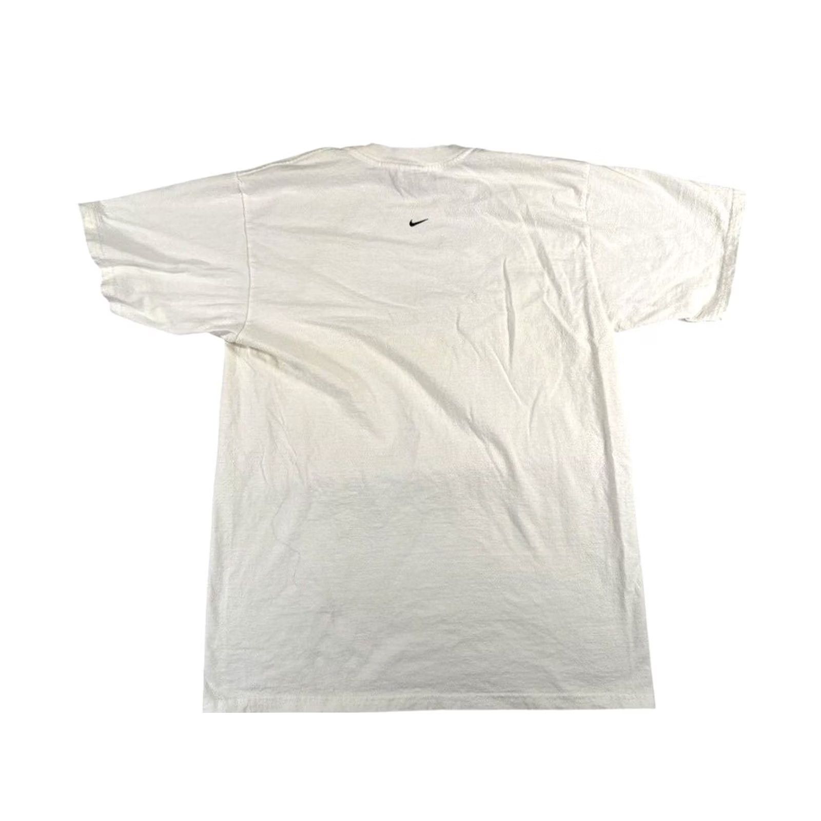 Nike VINTAGE Nike T Shirt Mens Medium White Center Swoosh Box Short Sleeve Pullover Size US M / EU 48-50 / 2 - 4 Thumbnail