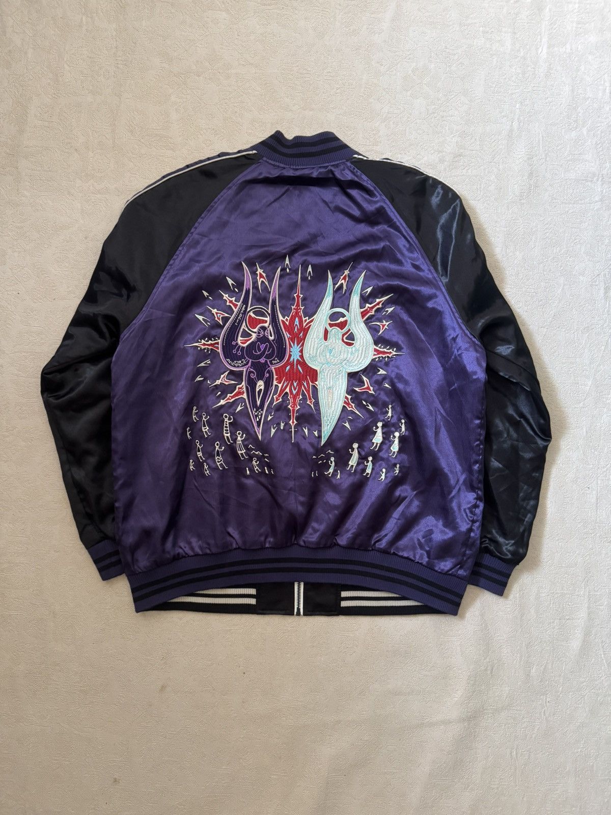 Other Rare Final Fantasy XIV Hydaelyn & Zodiark Reversible Sukajan Size US M / EU 48-50 / 2 - 2 Thumbnail