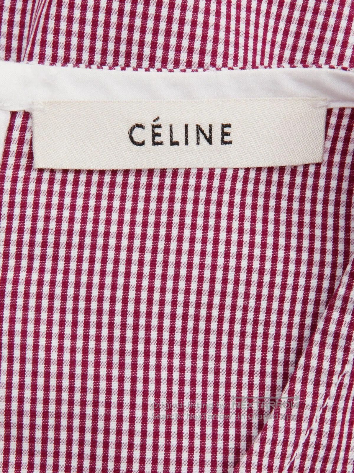 Celine Pink Checkered Dress from Old Celine. Size S / US 4 / IT 40 - 7 Thumbnail