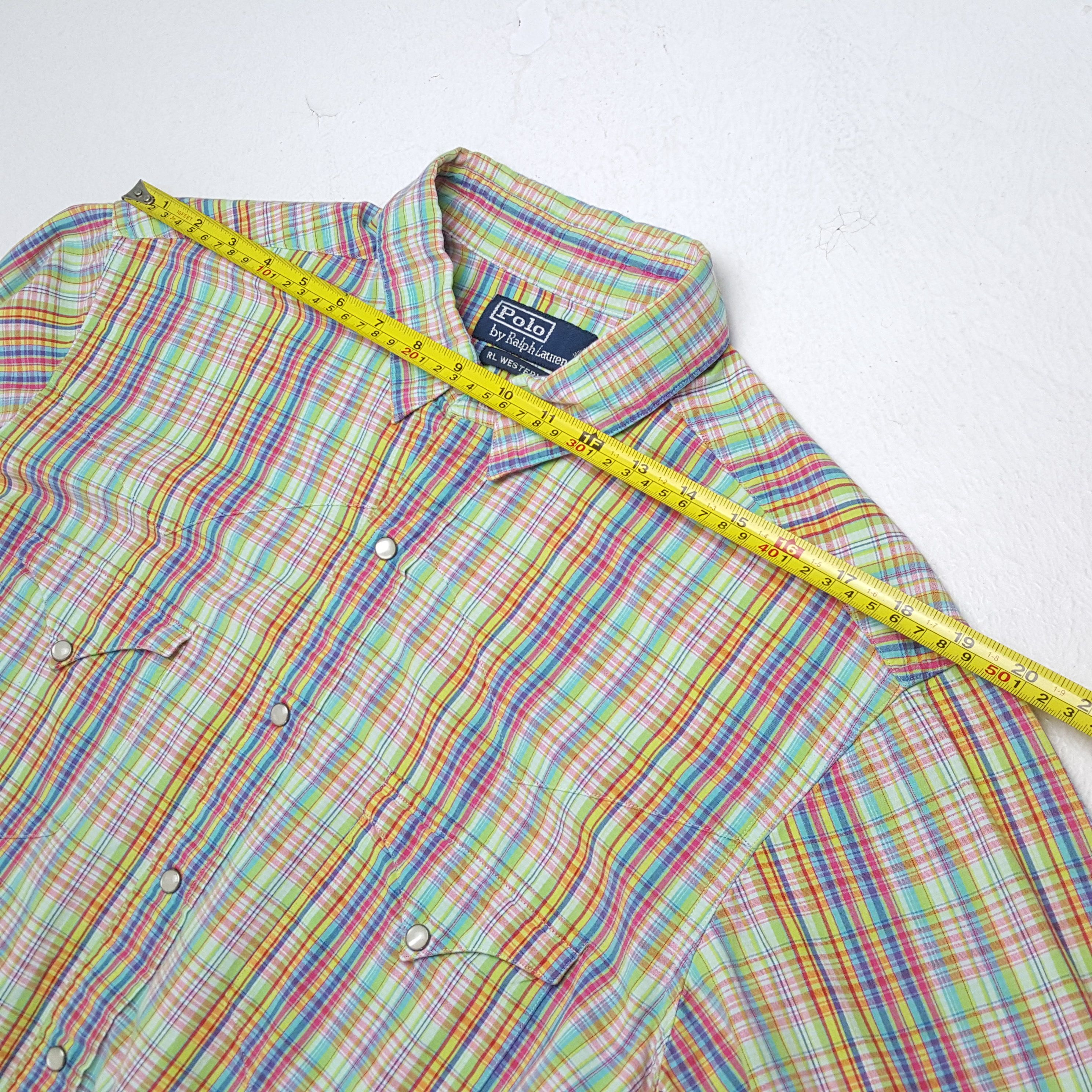 Polo Ralph Lauren × Vintage POLO by RALPH LAUREN Fashion Brand Casual Style Shirt Size US L / EU 52-54 / 3 - 4 Thumbnail