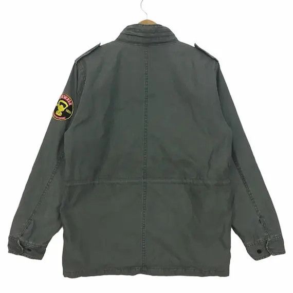 Airwalk AIRWALK Military Zip Up Button Jacket Parka Trench Coat Size US L / EU 52-54 / 3 - 6 Thumbnail