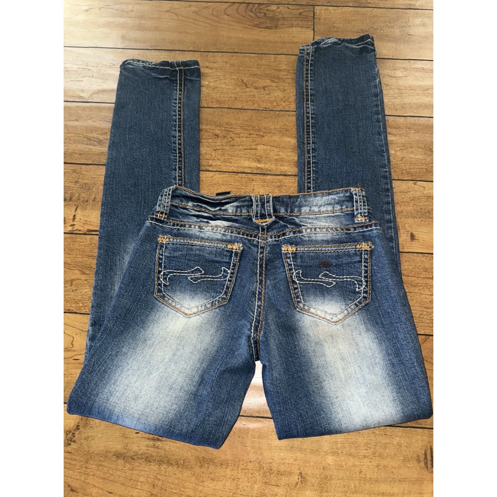 Vintage VINTAGE Z Co. Women’s Jeans Skinny 28x33 28 Blue 3 Y2K Womens Size 28" / US 6 / IT 42 - 6 Thumbnail