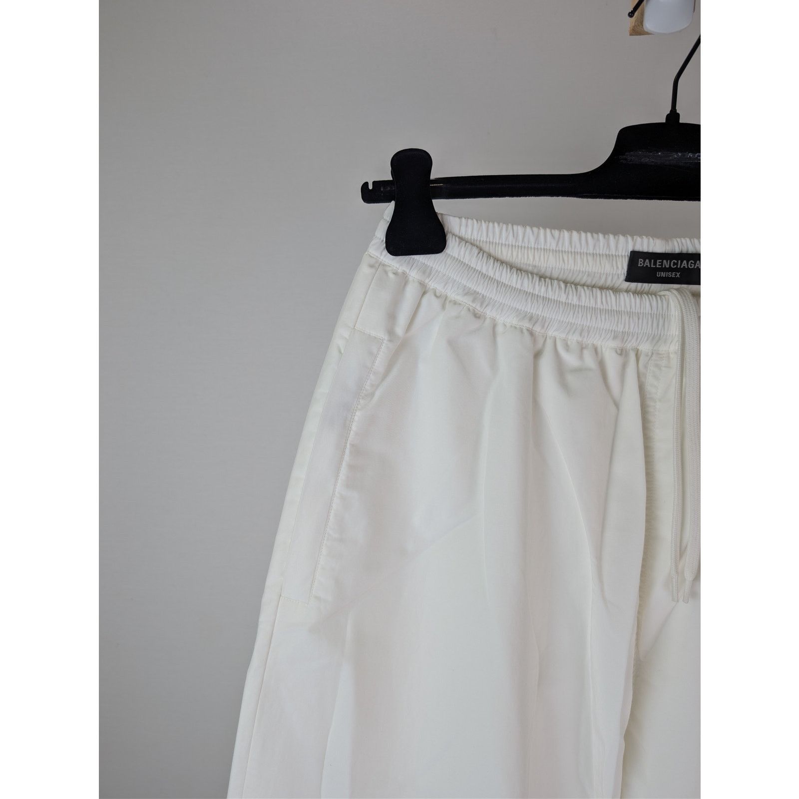 Balenciaga o1rshd1 3B Sports Icon Tracksuit Pants in White Size US 30 / EU 46 - 6 Thumbnail