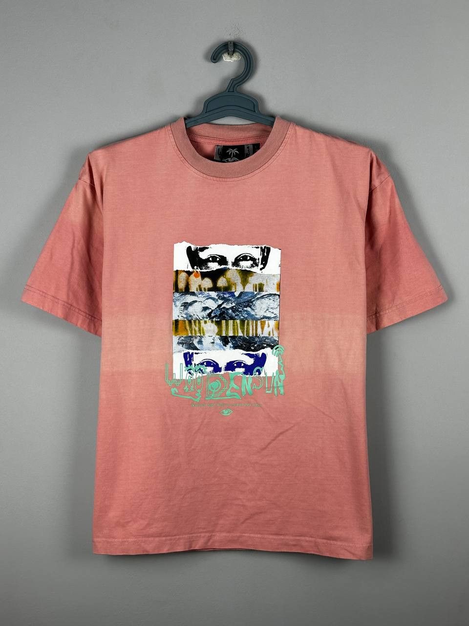 Japanese Brand Woodensun Streetwear Pink Oversized T Shirt Size US L / EU 52-54 / 3 - 1 Thumbnail