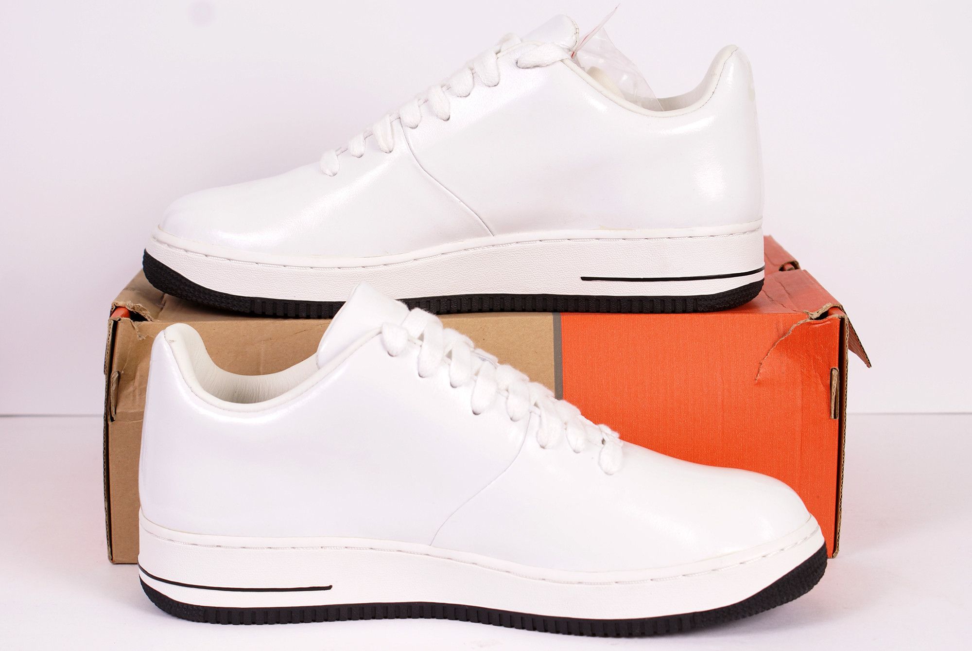 Nike 2006 Nike Air Force 1 Supreme SEAMLESS White 313644 101 Size US 12 / EU 45 - 3 Thumbnail