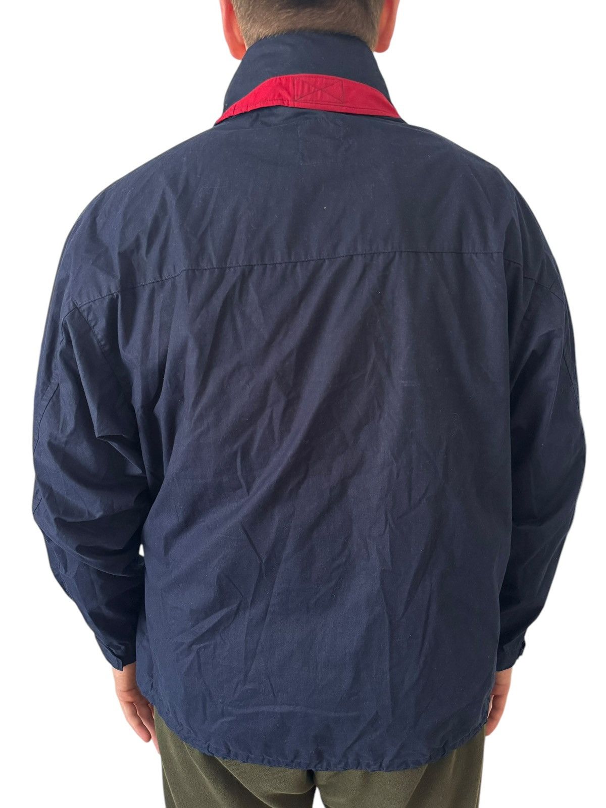 Chaps × Ralph Lauren × Vintage Ralph Lauren Chaps Hooded Anorak Windbreaker Jacket Large Size US L / EU 52-54 / 3 - 3 Thumbnail
