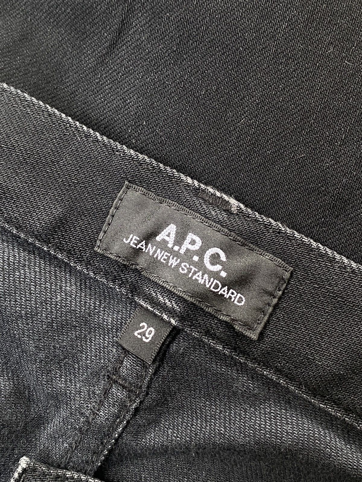 A.P.C. 🔥Binding now🔥A.P.C Black Jeans new standard distressed Size 30" / US 8 / IT 44 - 11 Thumbnail