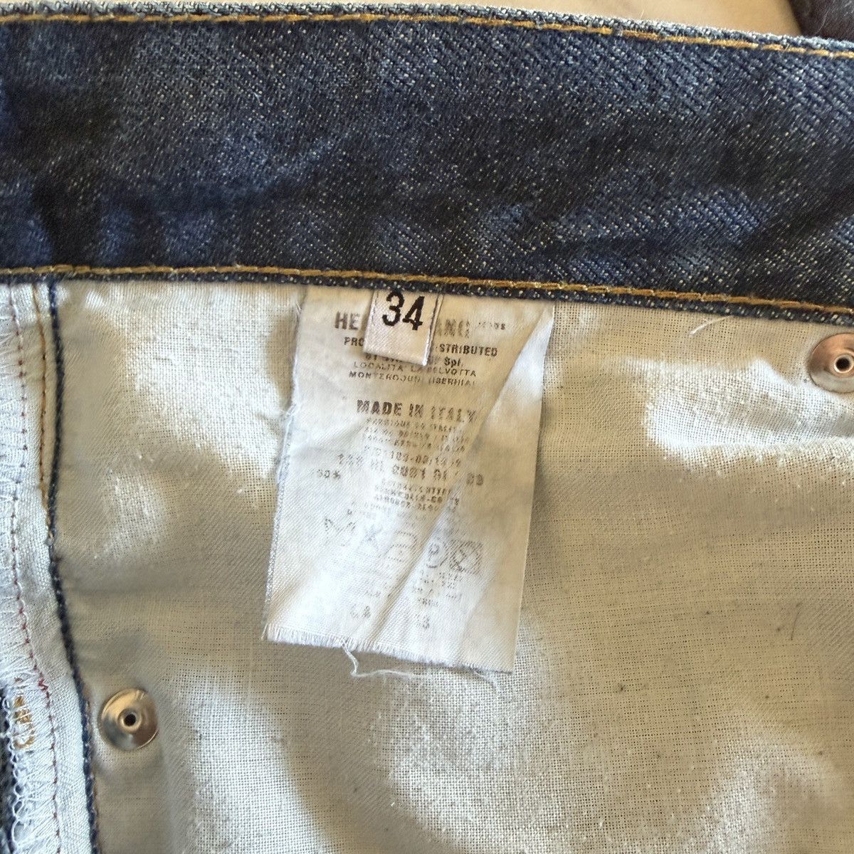 Helmut Lang Helmut Lang SS1999 Denim Size US 34 / EU 50 - 5 Thumbnail