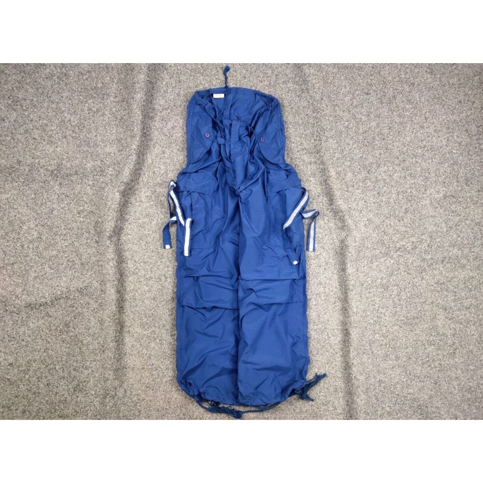 Vintage MT:2 Rare Vintage Japanese Parachute Baggy Cargo Pants Blue Navy FT MT:2 Size US 33 - 2 Thumbnail