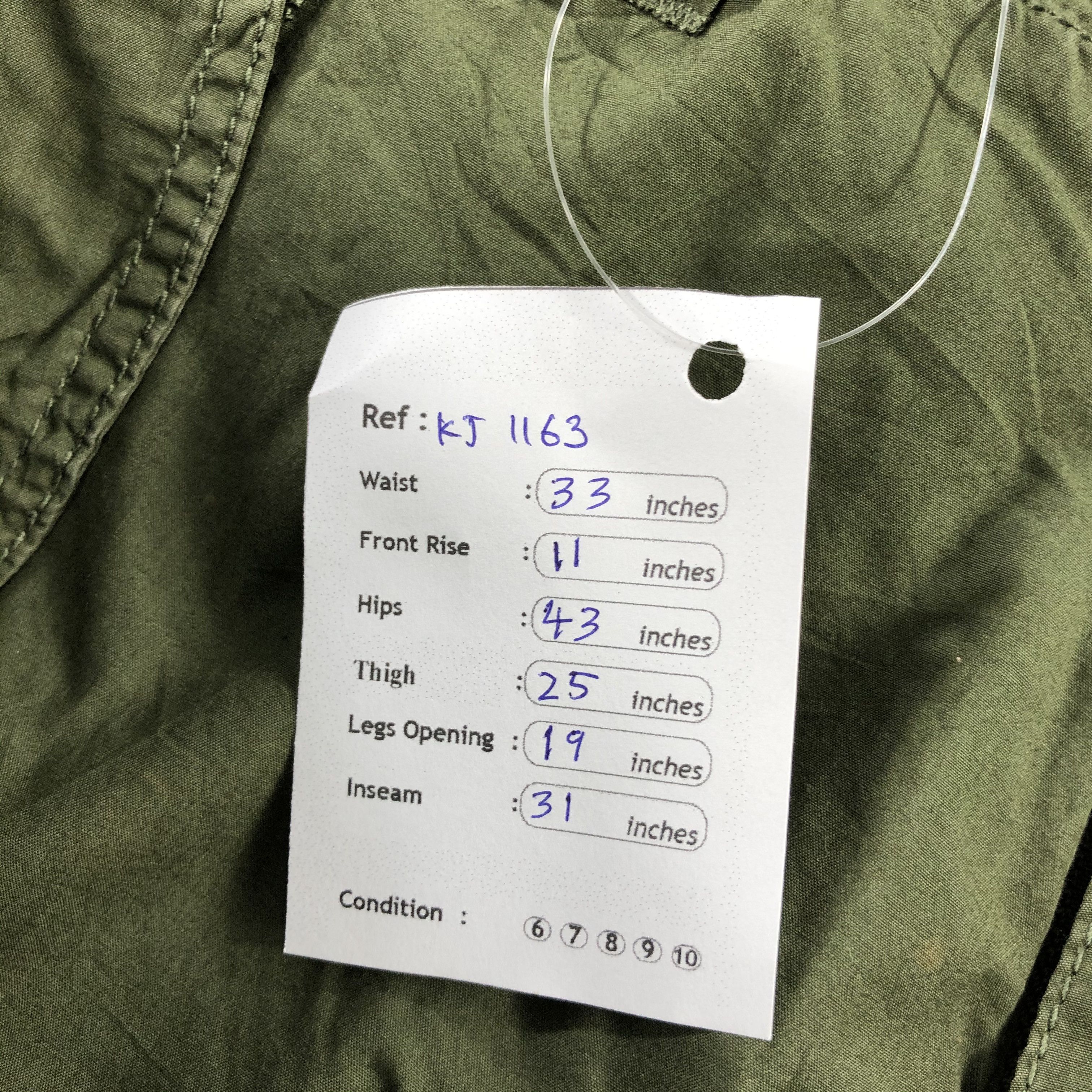 Japanese Brand Takeo Kikuchi Cargo Pants Multi Pocket Tactical Pants Size US 32 / EU 48 - 16 Thumbnail