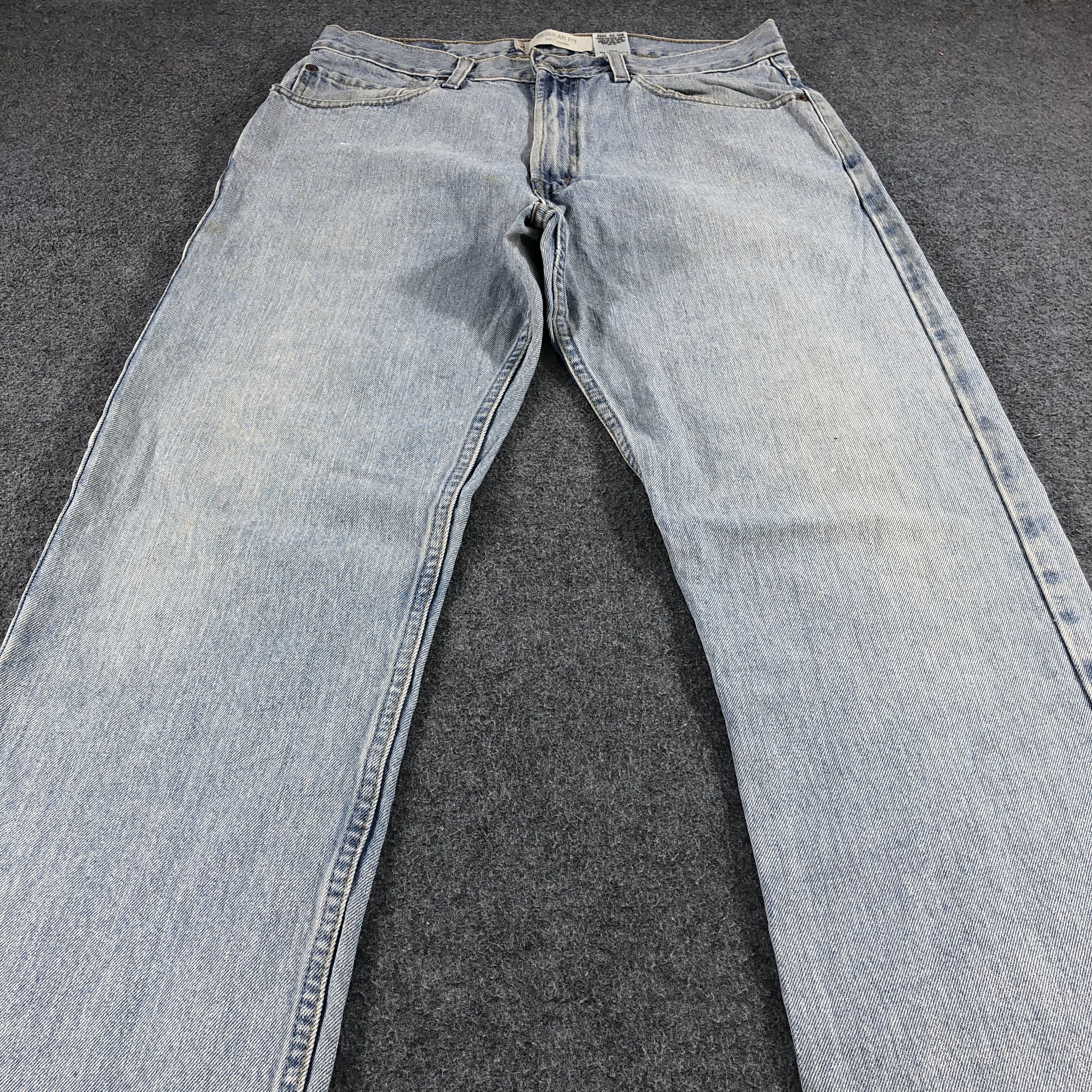 Levi's Vintage Light Wash Levis 505 Jeans-J1224 Size US 33 - 3 Thumbnail