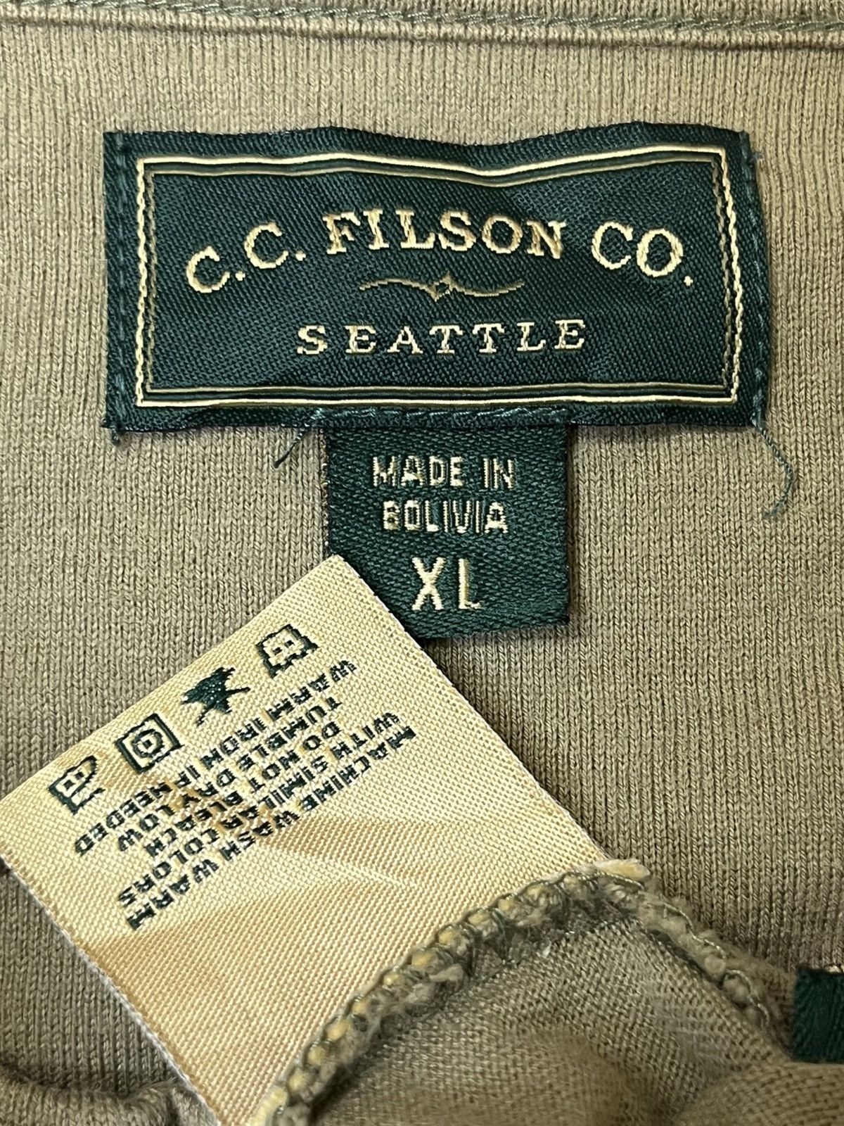 Filson Grail🔥C.C FILSON cabin bluff sunfaded long sleeve tee shirt Size US XL / EU 56 / 4 - 10 Thumbnail