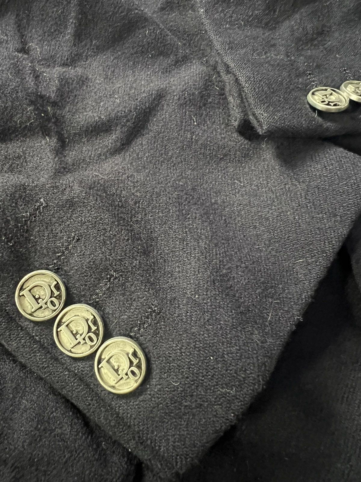 Christian Dior Monsieur Archival Christian Dior Monsieur Navy Wool BlazerJapanMarket Size US M / EU 48-50 / 2 - 7 Thumbnail