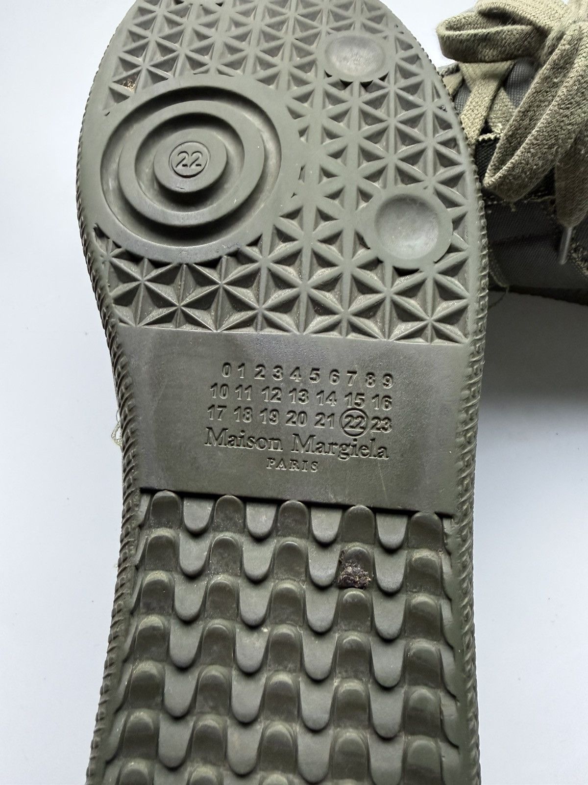 Maison Margiela Maison Margiela Gats Distressed Olive Green Size US 9 / EU 42 - 8 Thumbnail