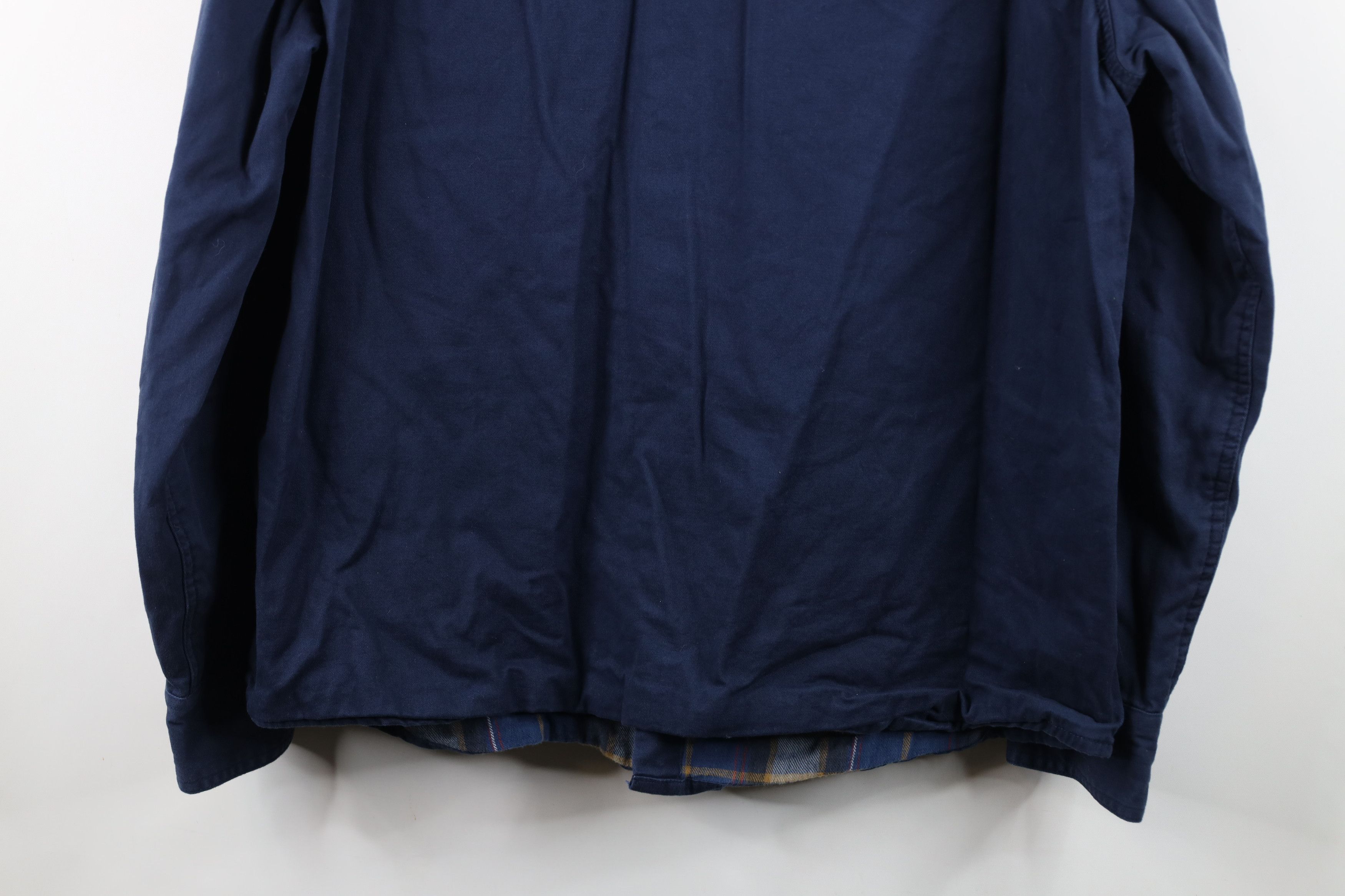 Eddie Bauer Vintage Y2K Eddie Bauer Lined Button Shirt Jacket Jac Shirt Size US XL / EU 56 / 4 - 13 Thumbnail