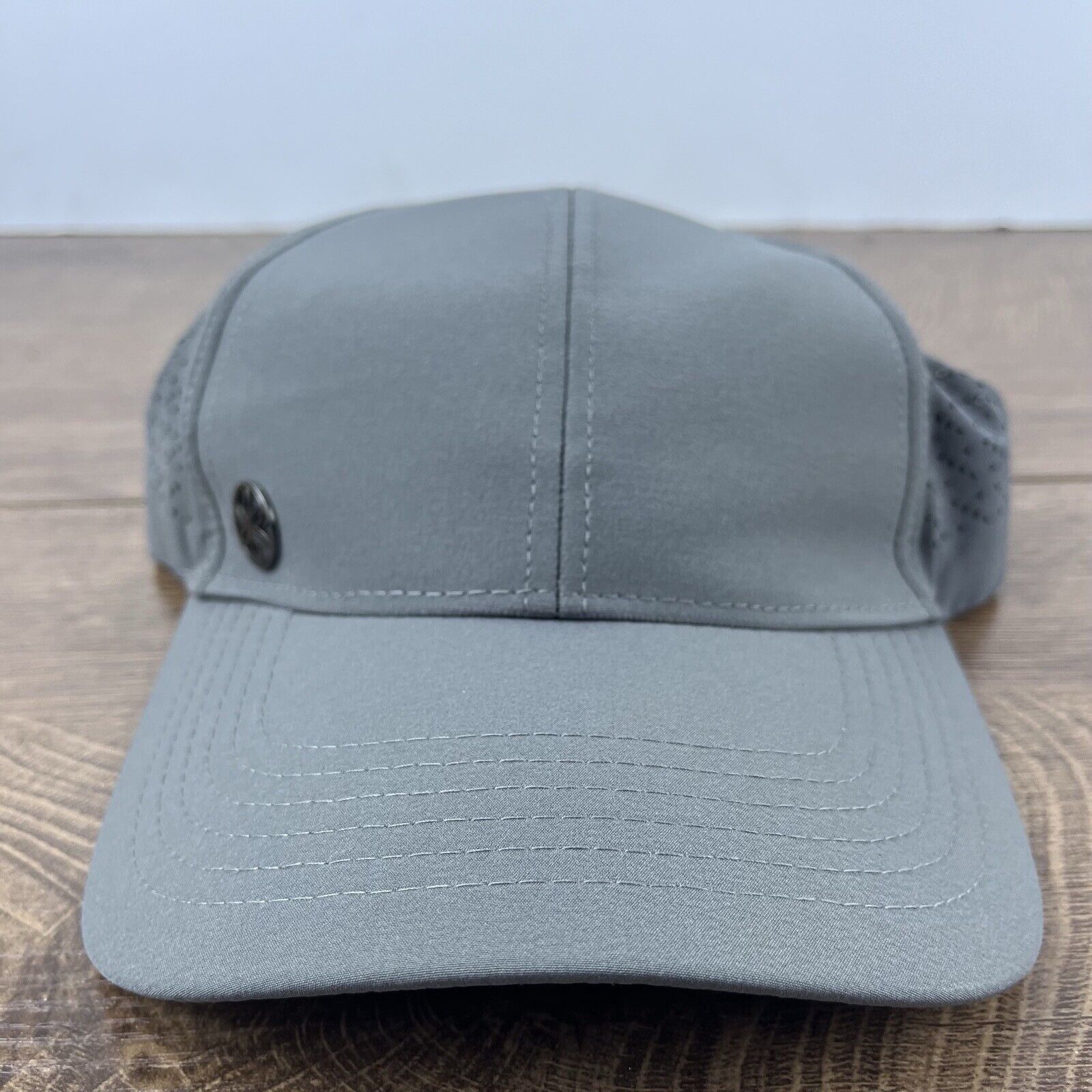 Other Gray Athletic Hat Running Cap Hat Gray Hat Adjustable Hat Gr Size ONE SIZE - 2 Thumbnail