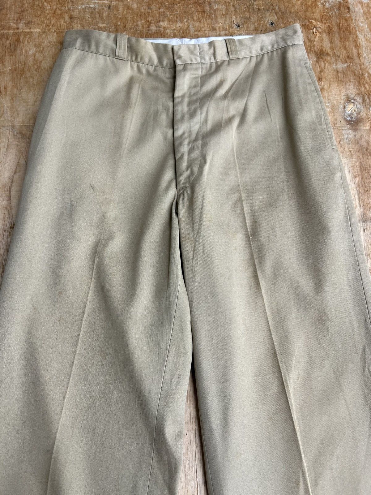 American Apparel Vintage 70’s US Army Uniform Twill Trouser Pants Size US 30 / EU 46 - 4 Thumbnail