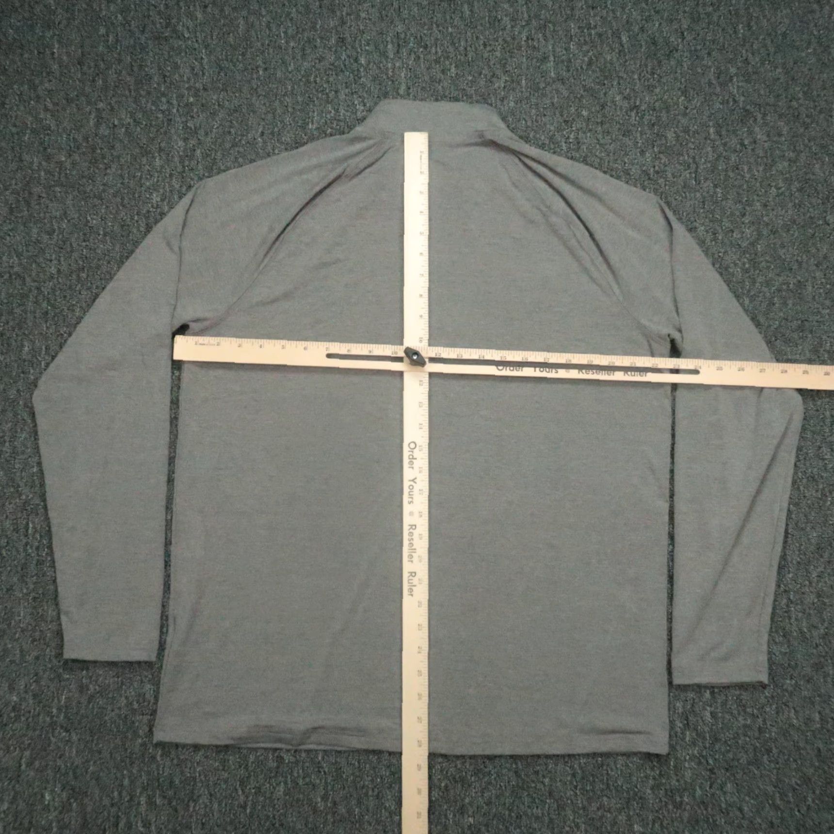 Vintage Free Fly Pullover Mens XL Gray Quarter Zip Performance Bamboo Long Sleeve Size US XL / EU 56 / 4 - 5 Thumbnail
