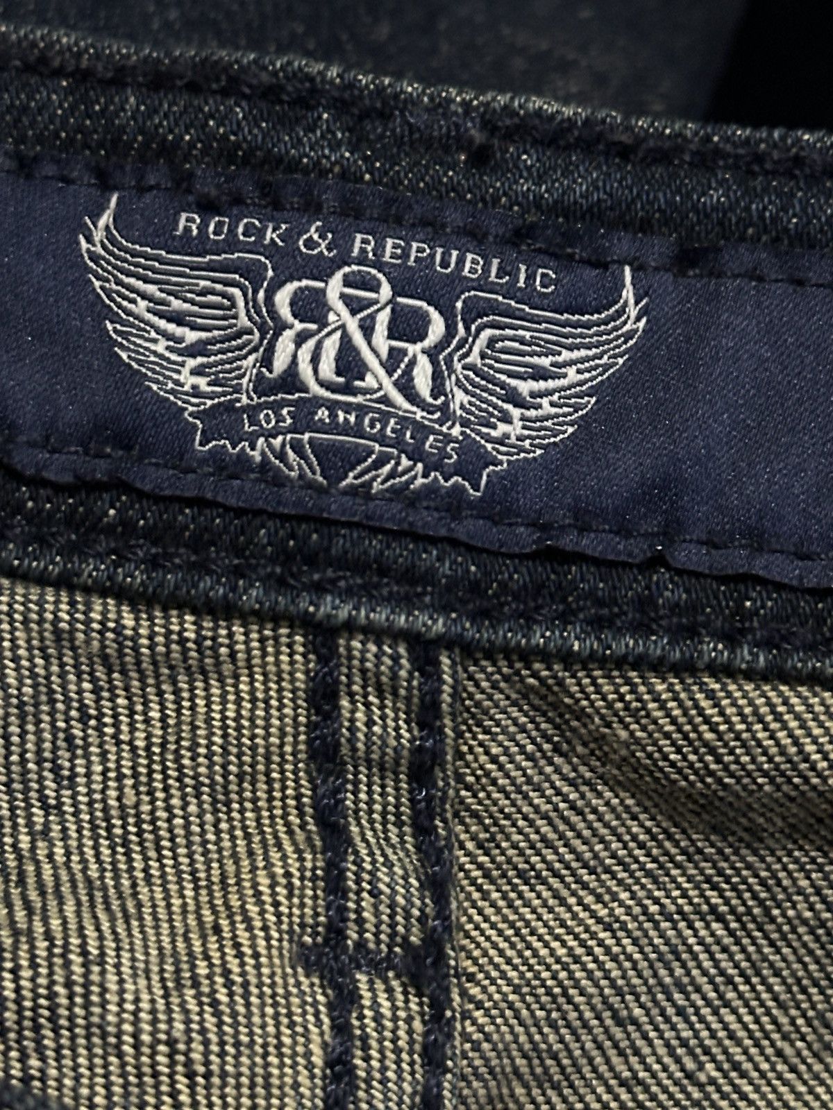 Rock & Republic Vintage Y2k Flare Rock& Republic 31x44 Size US 31 - 9 Thumbnail