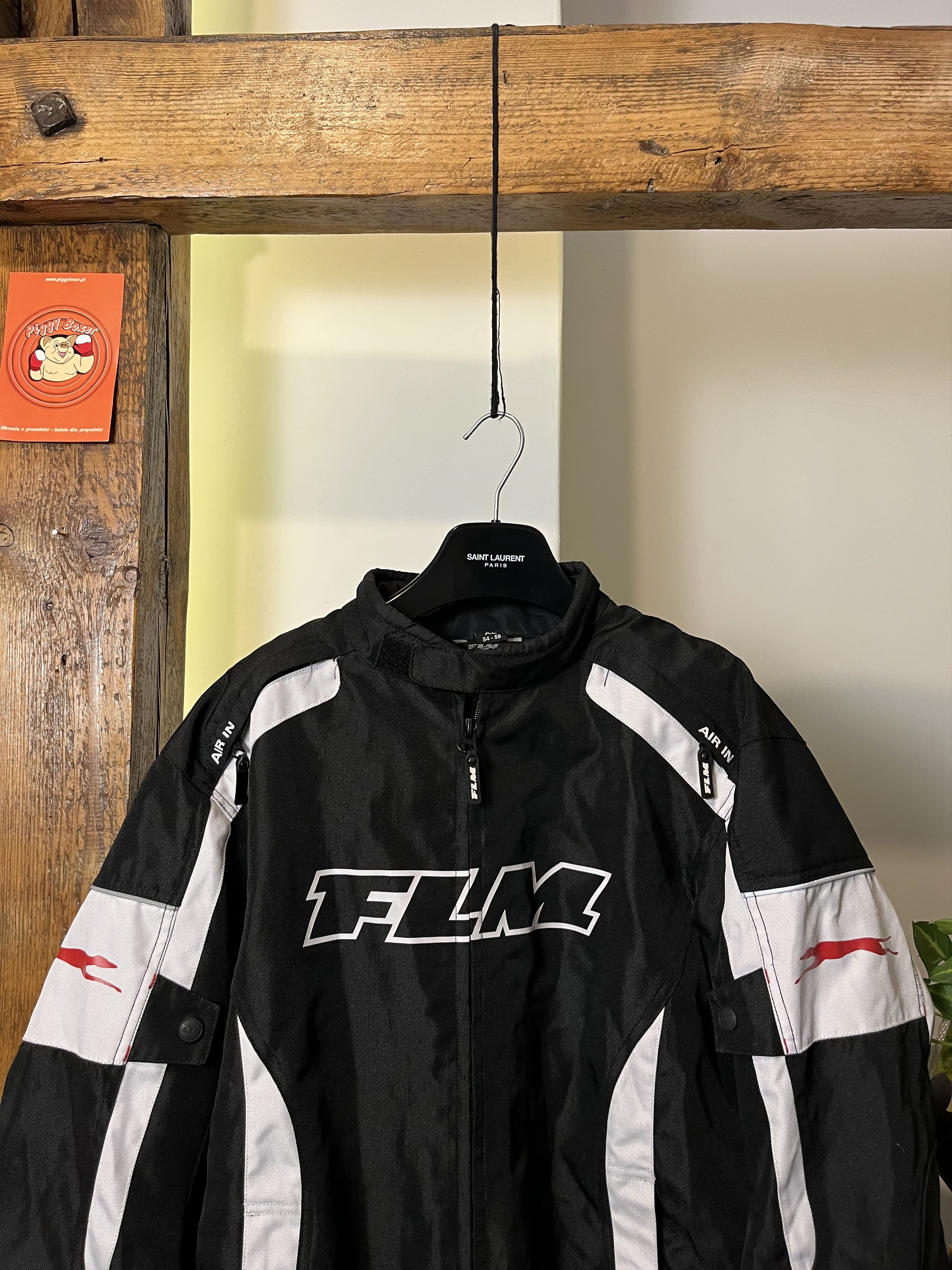 Vintage 90s FLM Racing Jacket Size US XL / EU 56 / 4 - 3 Thumbnail
