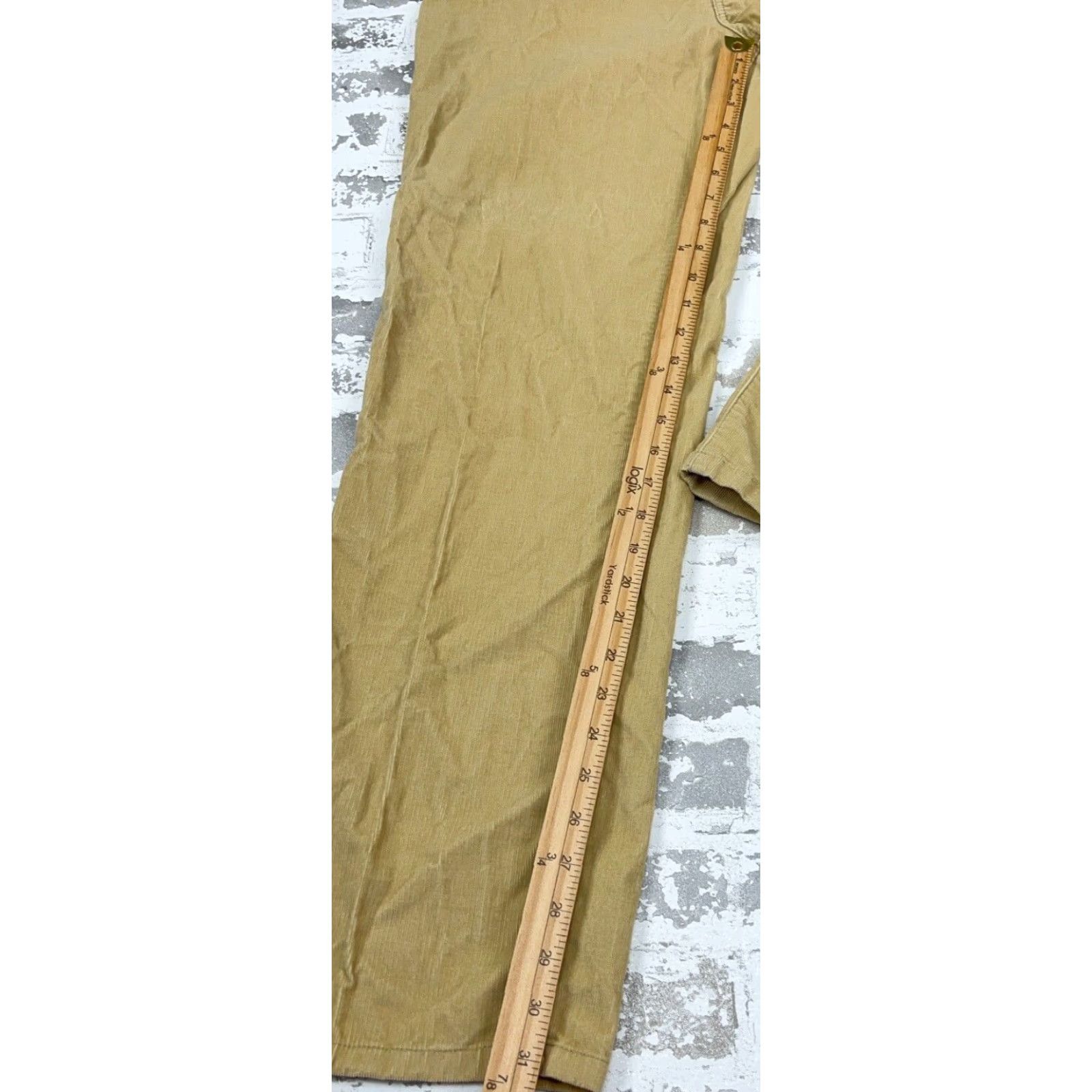 Tommy Hilfiger VINTAGE Tommy Hilfiger Pants Men 36x32 Chino Corduroy Beige 5-Pocket Regular Straight Jeans? No, adjust: Size US 36 / EU 52 - 5 Thumbnail