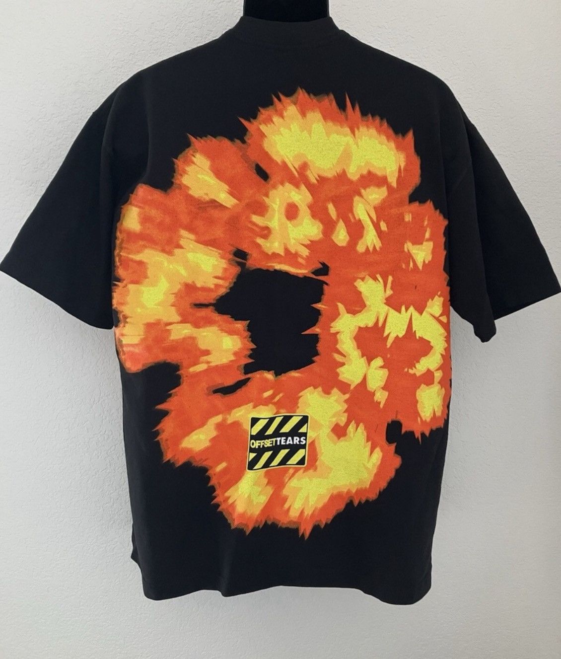 DENIM TEARS Denim Tears x Offset Set It Off #1 T-Shirt 'Black' Size US XL / EU 56 / 4 - 2 Thumbnail