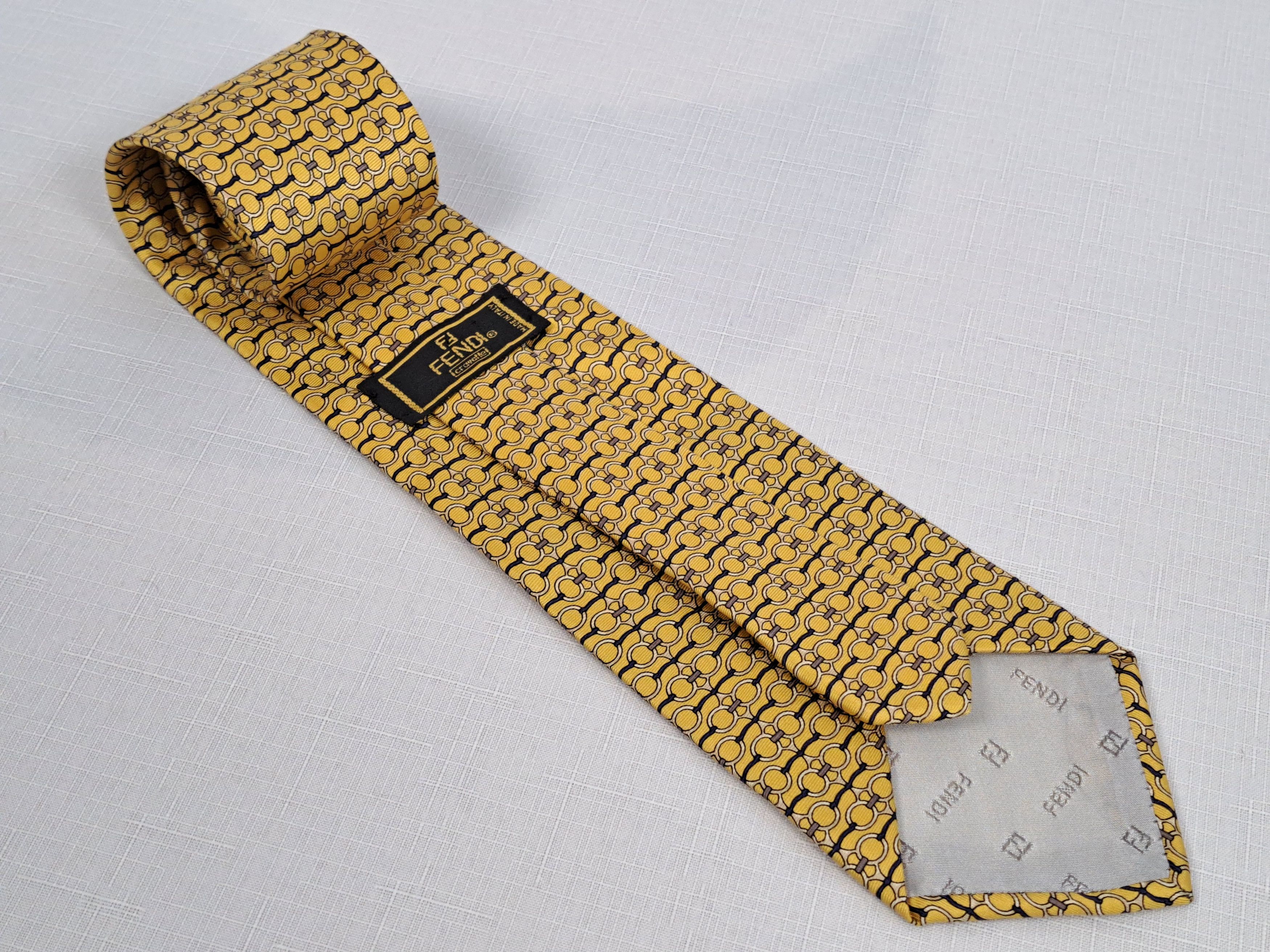 Fendi Fendi vintage silk tie. Made in Italy Size ONE SIZE - 2 Thumbnail