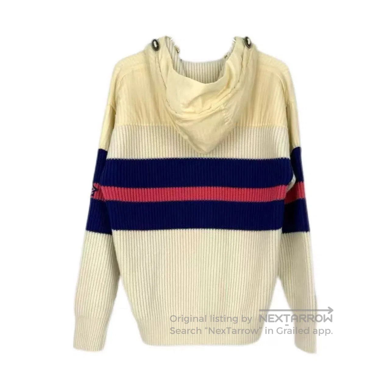 Louis Vuitton Louis Vuitton Beige Logo Wool Cashmere Sweater. Size US S / EU 44-46 / 1 - 2 Thumbnail