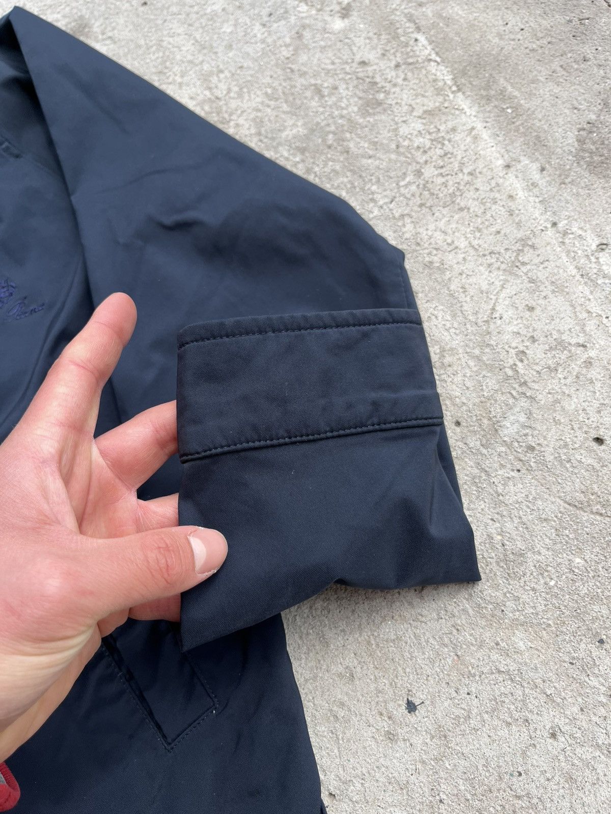 Loro Piana Loro Piana Vintage Logo Nylon Jacket Bomber Size XL / US 12-14 / IT 48-50 - 17 Thumbnail