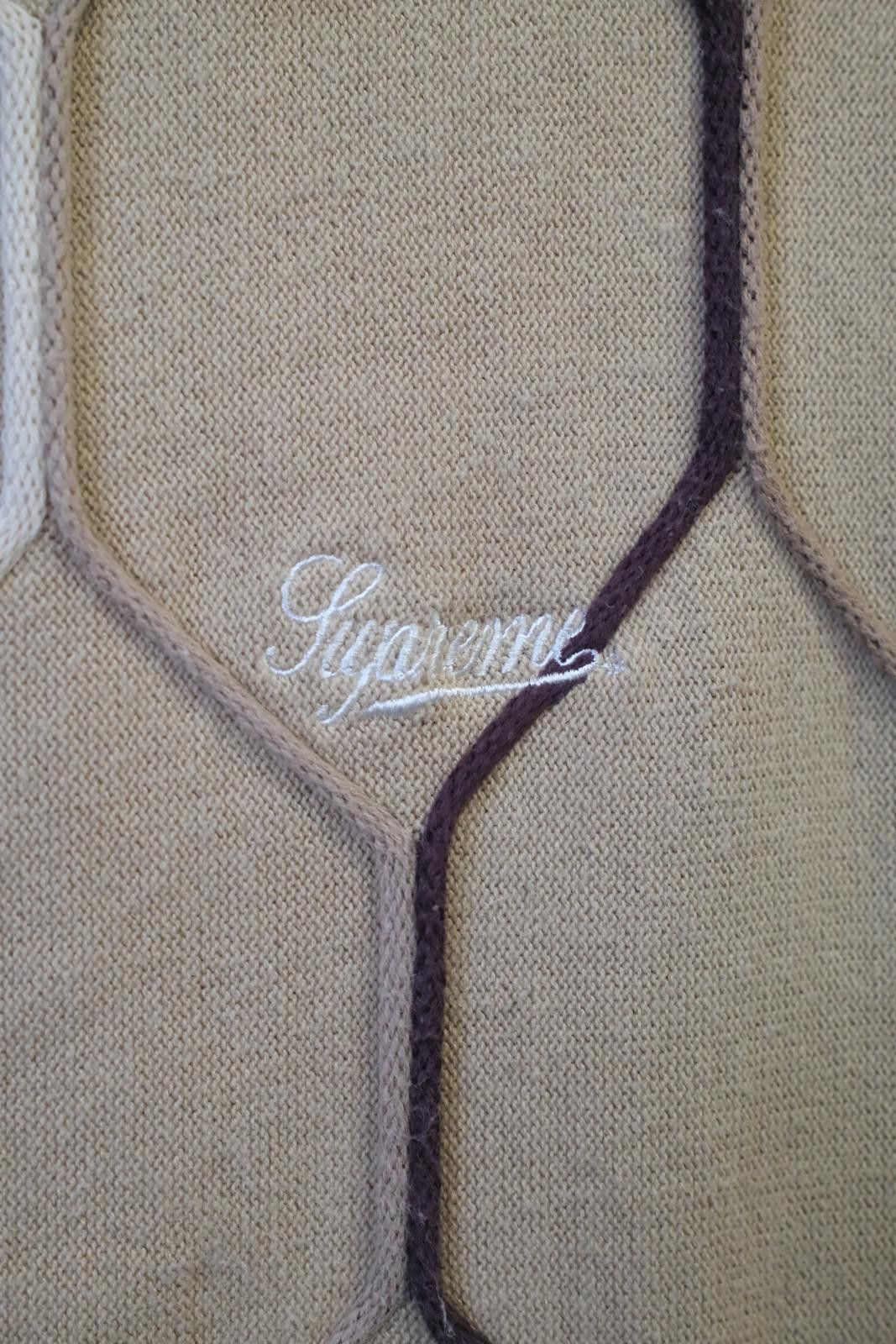 Supreme 2020's Supreme Hex Knit Short Sleeve Polo Size ONE SIZE - 3 Thumbnail