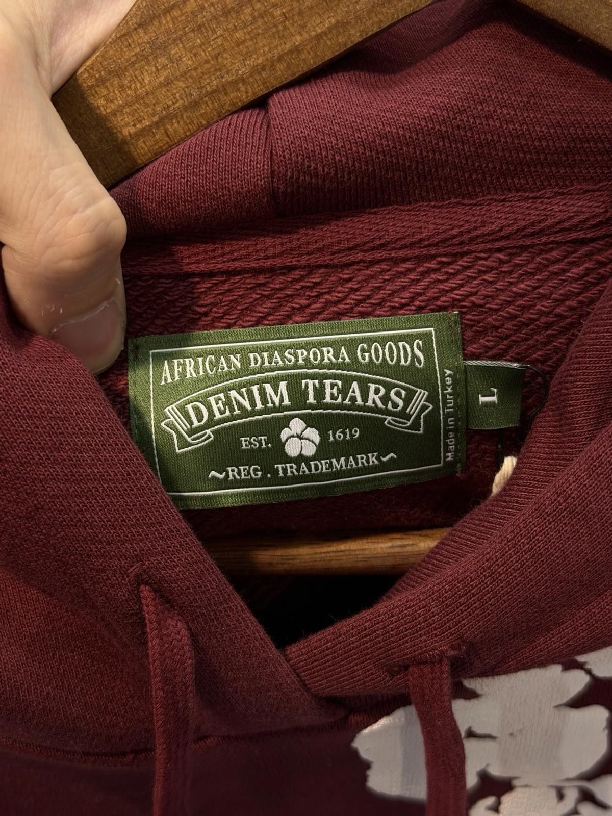 DENIM TEARS Denim Tears Hoodie 2025 100% Authentic Cotton Wreath Large Size US L / EU 52-54 / 3 - 7 Thumbnail