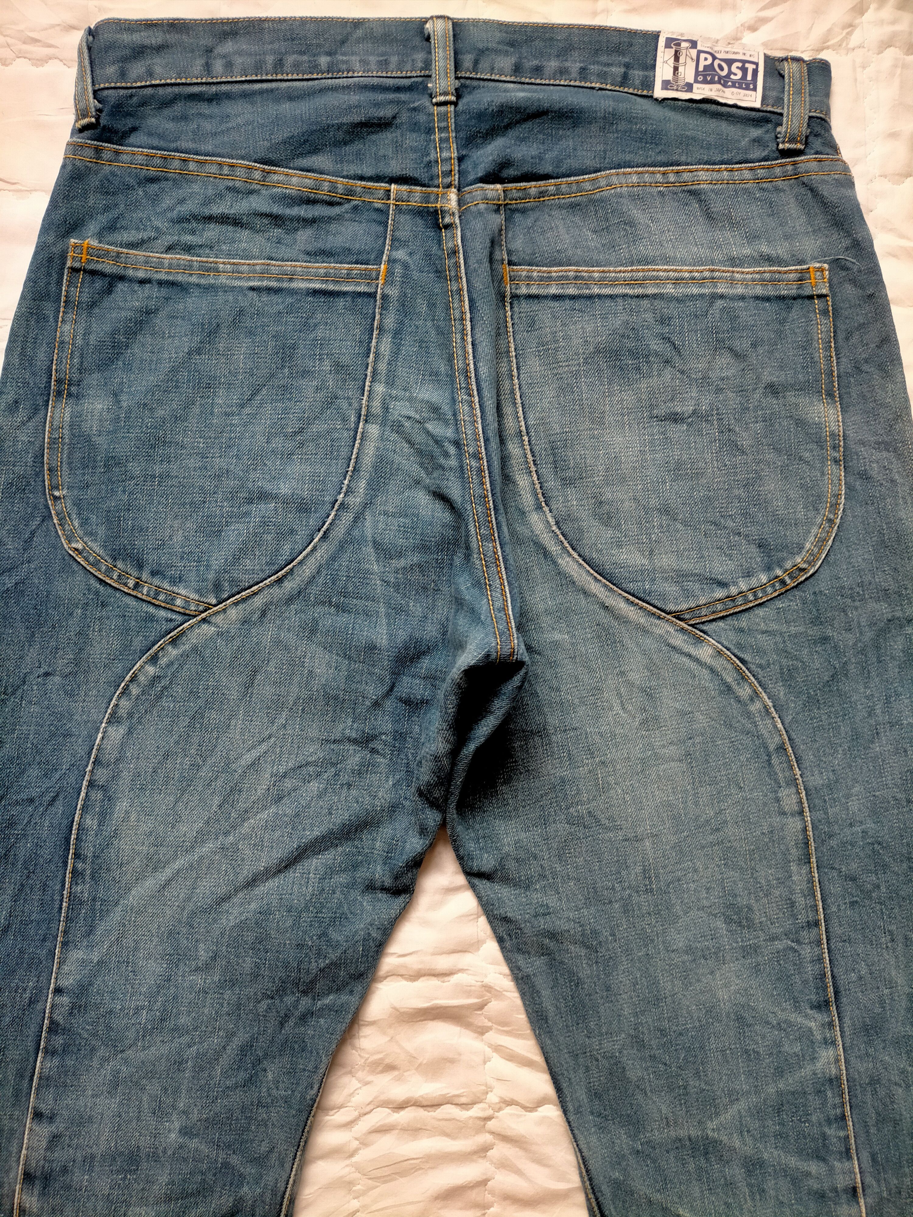 Post Overalls Made in japan Post Overlls Denim Jeans Size US 32 / EU 48 - 9 Thumbnail