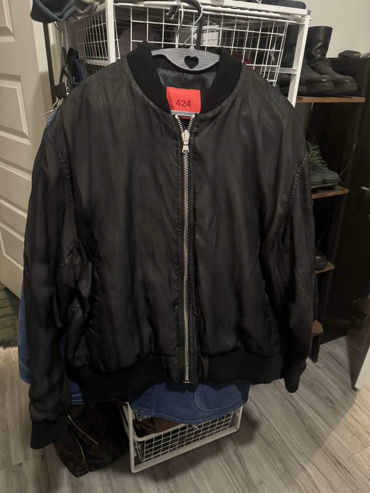 424 424 Reversible Silk Bomber Size US M / EU 48-50 / 2 - 1 Thumbnail