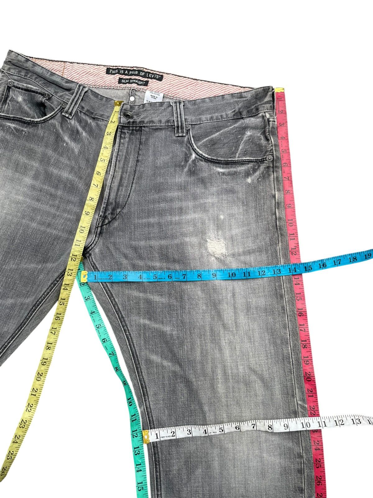 Levi's Vintage Levi’s 701S Distresed Size US 41 - 13 Thumbnail