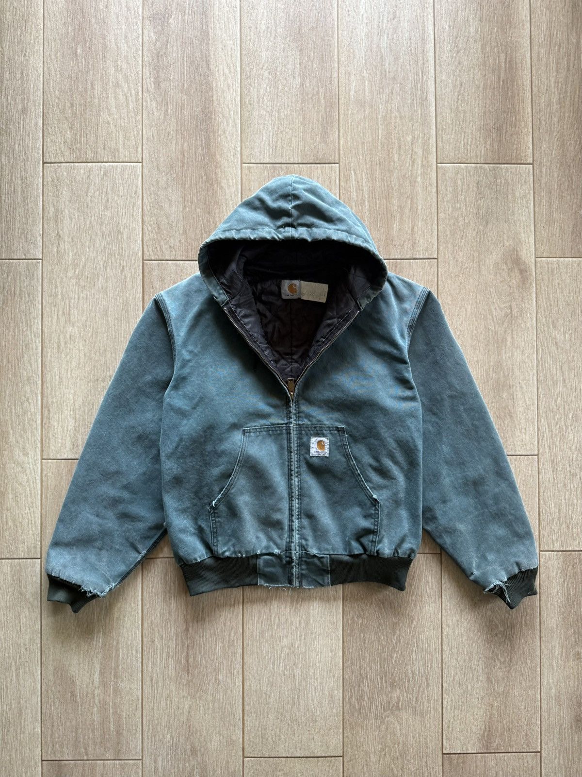 Carhartt Vintage Hunter Green JQ243 carhartt Jacket Size US XL / EU 56 / 4 - 5 Thumbnail